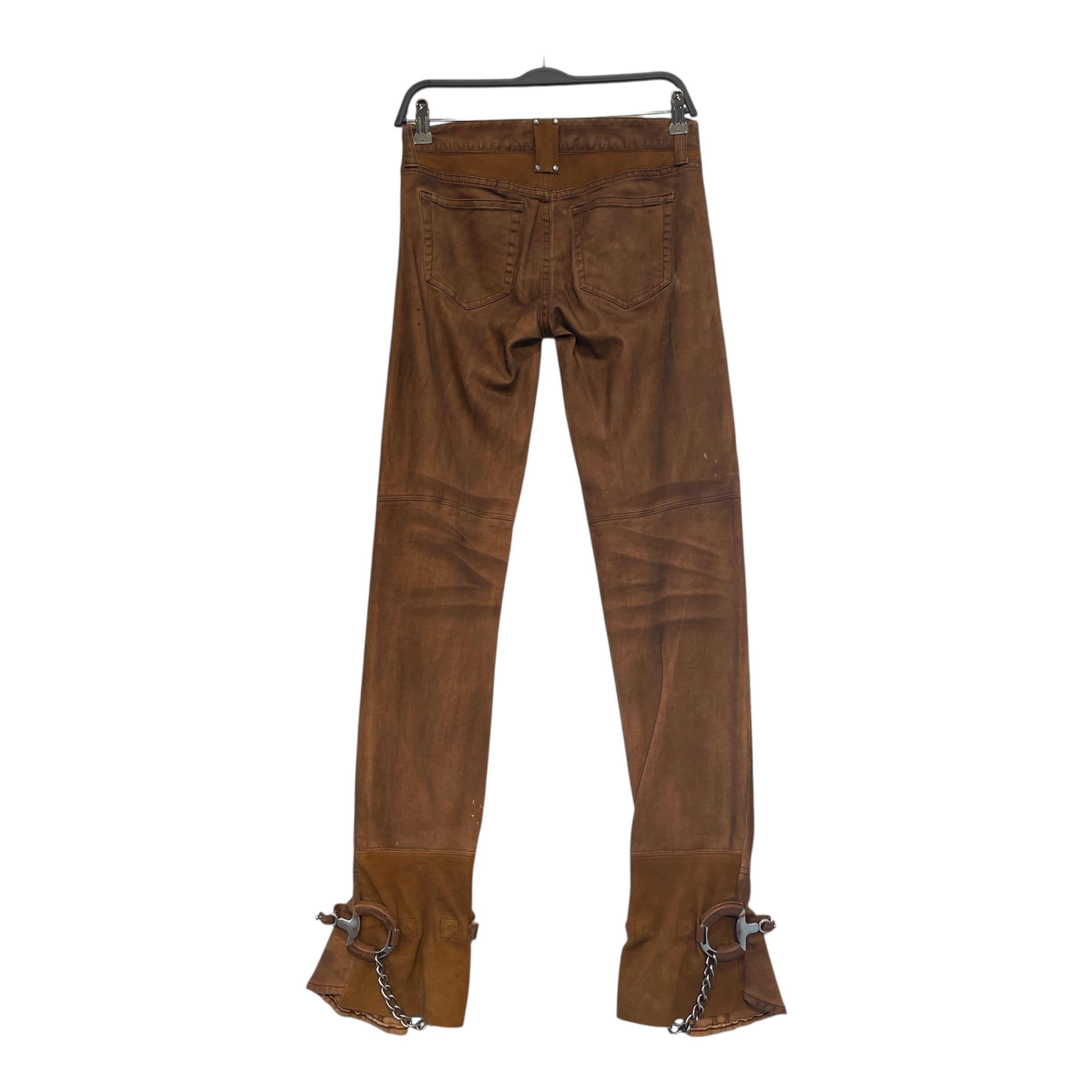RALPH LAUREN BLACK LABEL/Bootcut Pants/25/Cotton/BRW/Western Riding Pants view 2