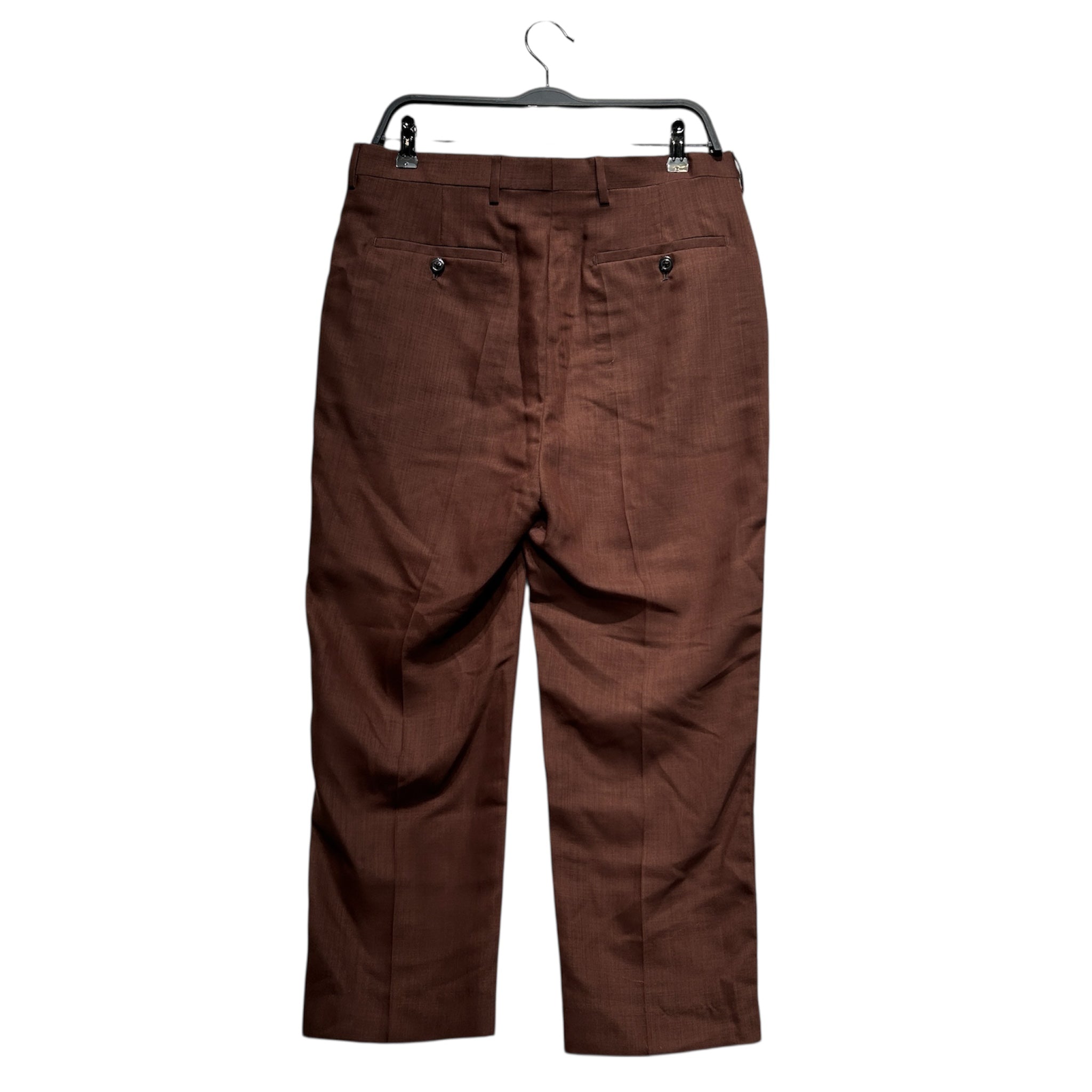 Rick Owens/Slacks/6/Wool/BRW/PHLEGETHON / THROAT view 2