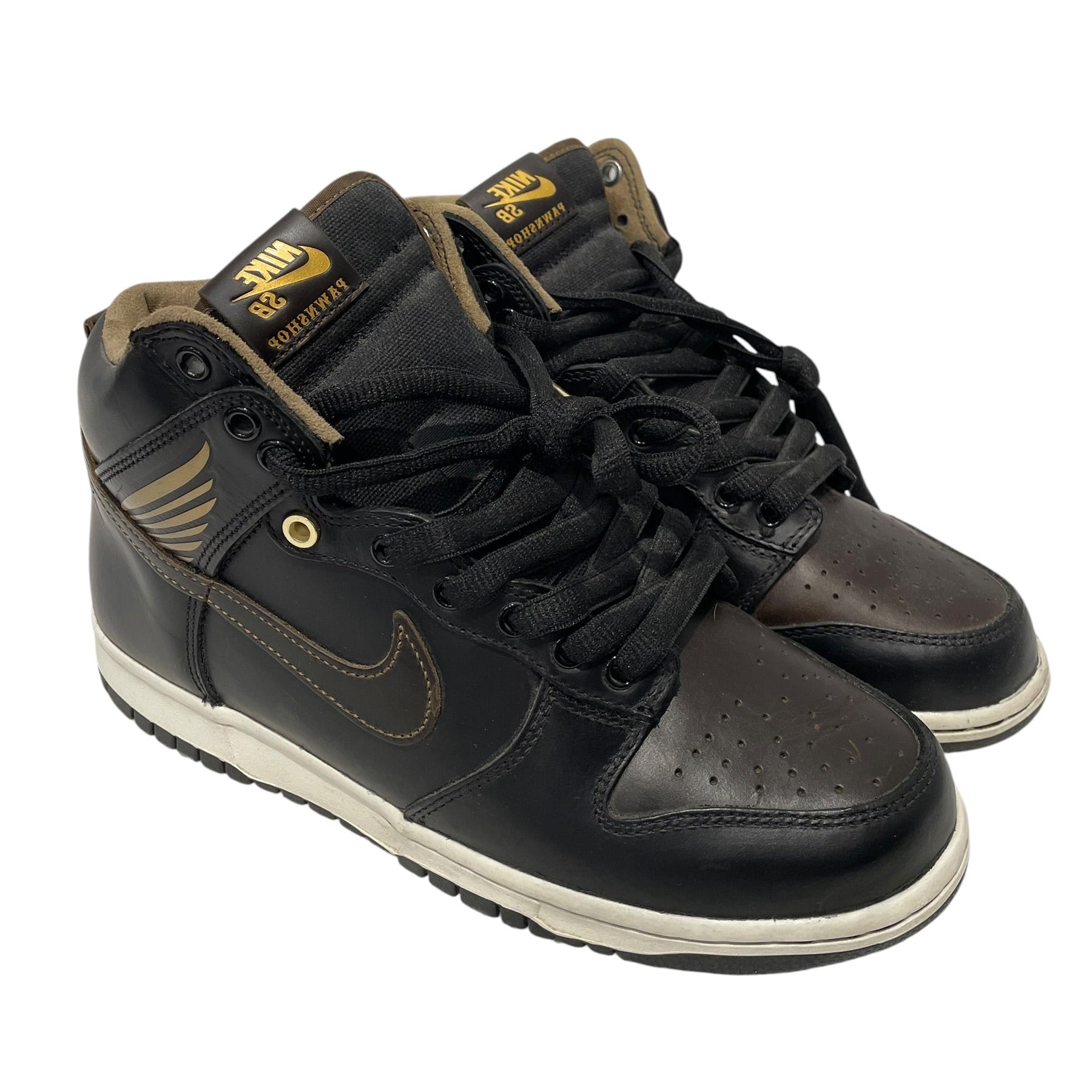 NIKE/Hi-Sneakers/US 7.5/Leather/BLK/dunk sb high pawnshop view 1