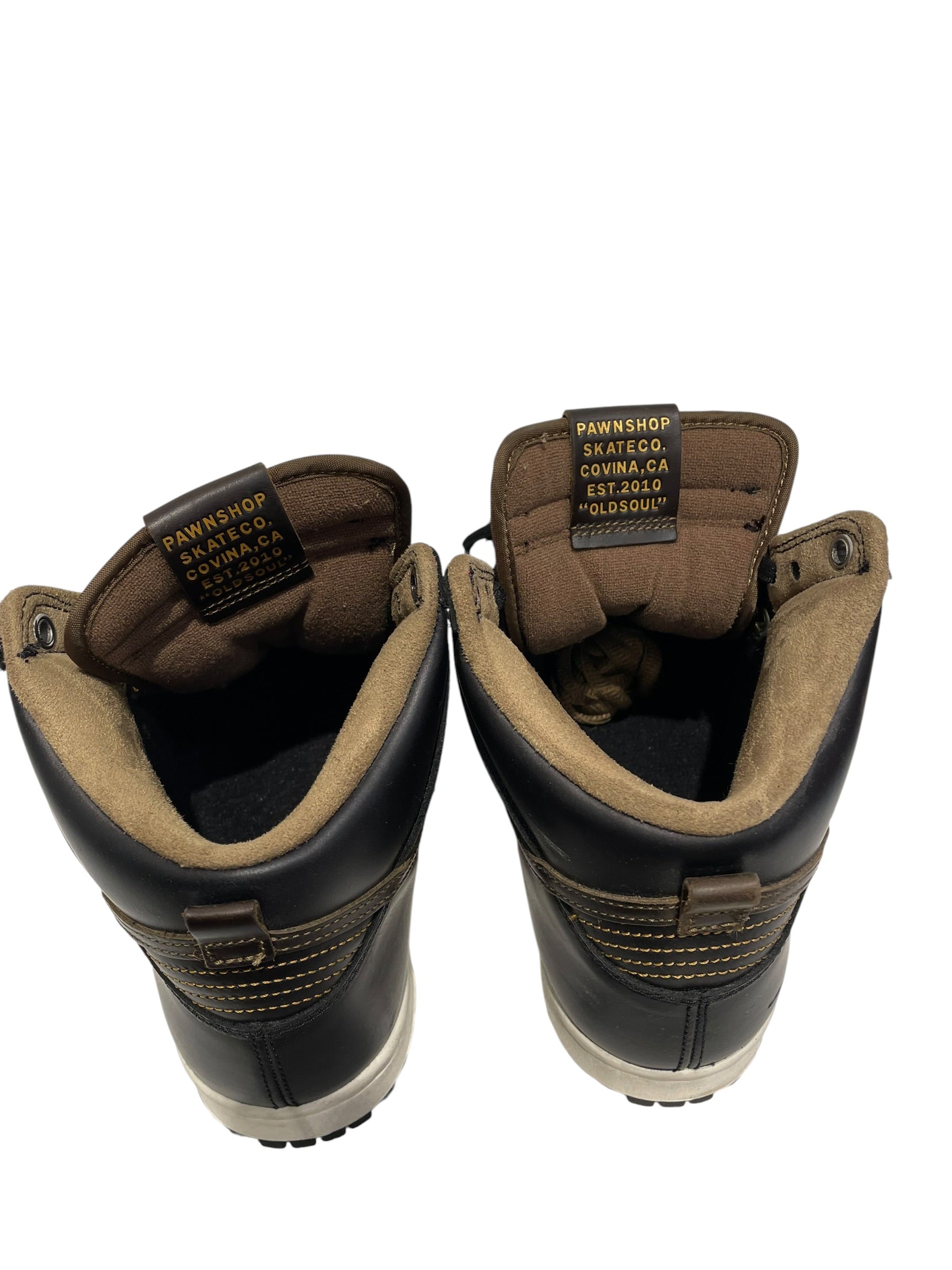NIKE/Hi-Sneakers/US 7.5/Leather/BLK/dunk sb high pawnshop view 3