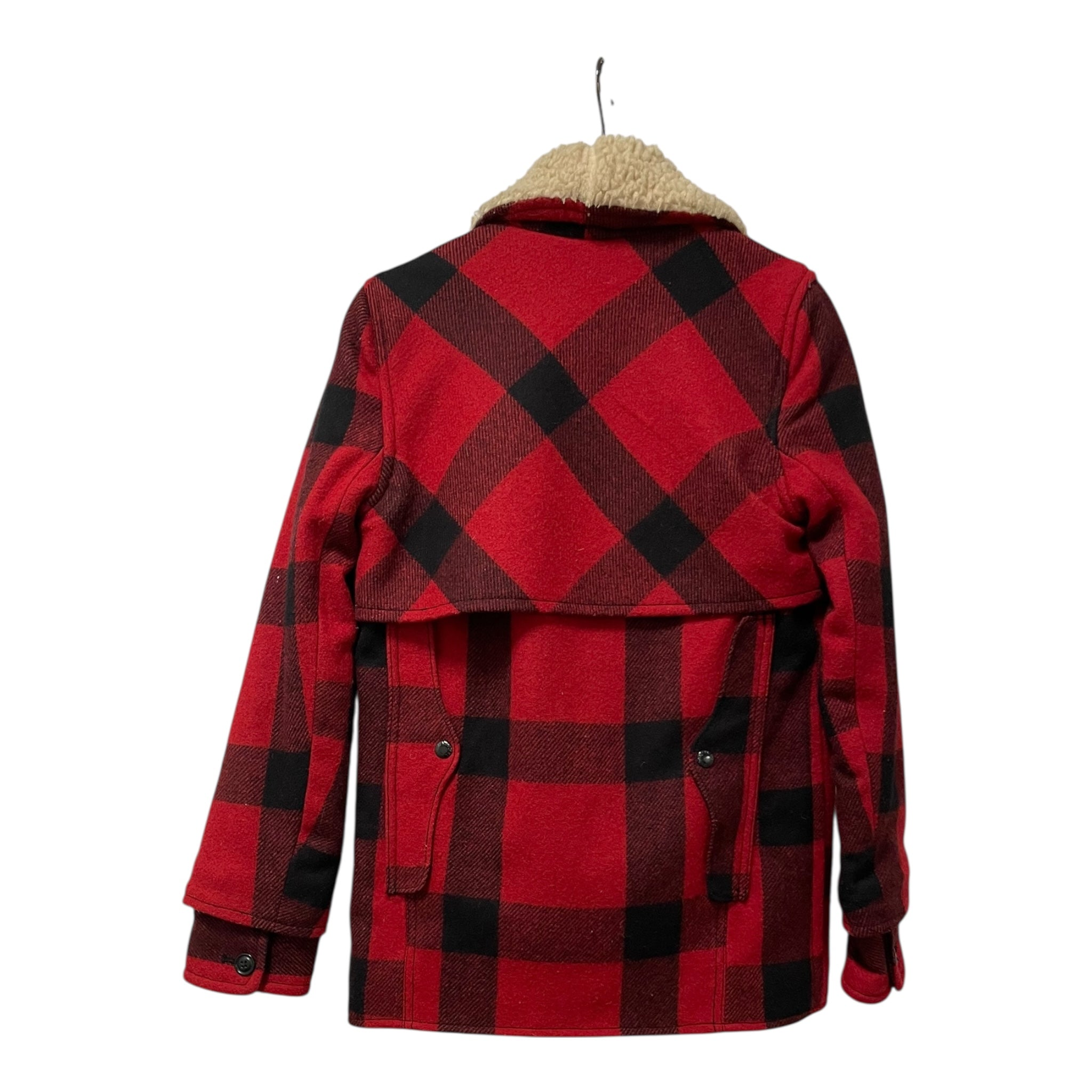 RUGBY RALPHLAUREN/Coat/XS/Plaid/Wool/RED/ view 2