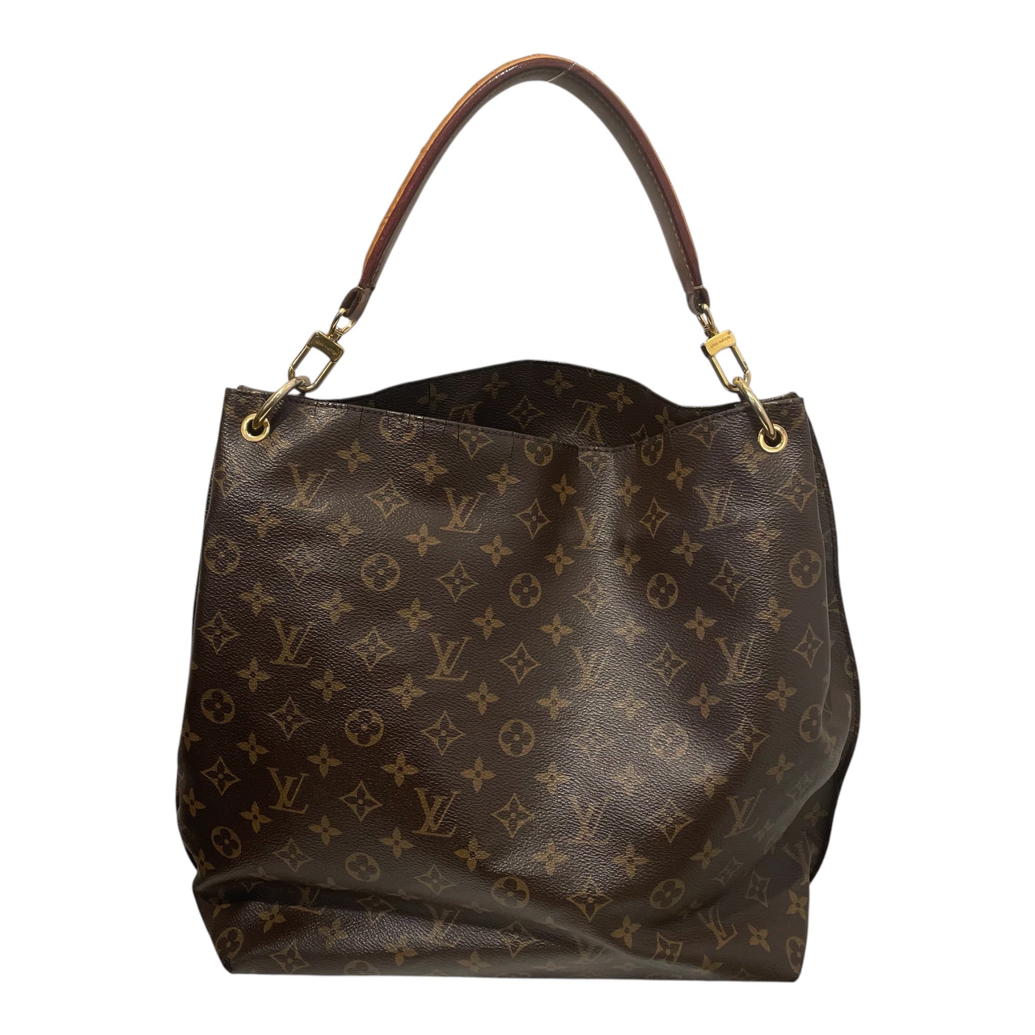 LOUIS VUITTON/Bag/Monogram/Leather/BRW/metis hobo view 2