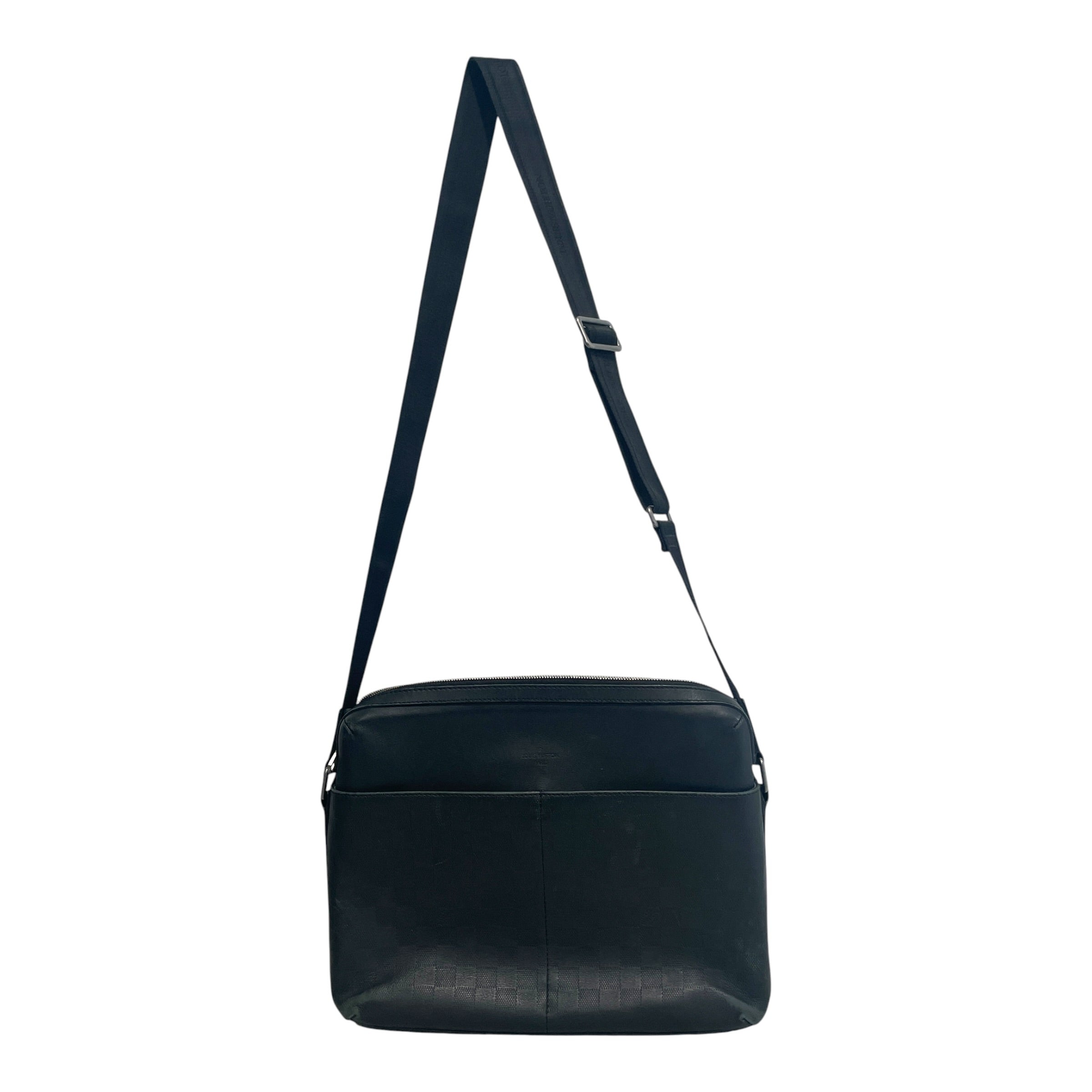 LOUIS VUITTON/Cross Body Bag/Monogram/Leather/BLK/Damier Monogram Laptop Bag view 1