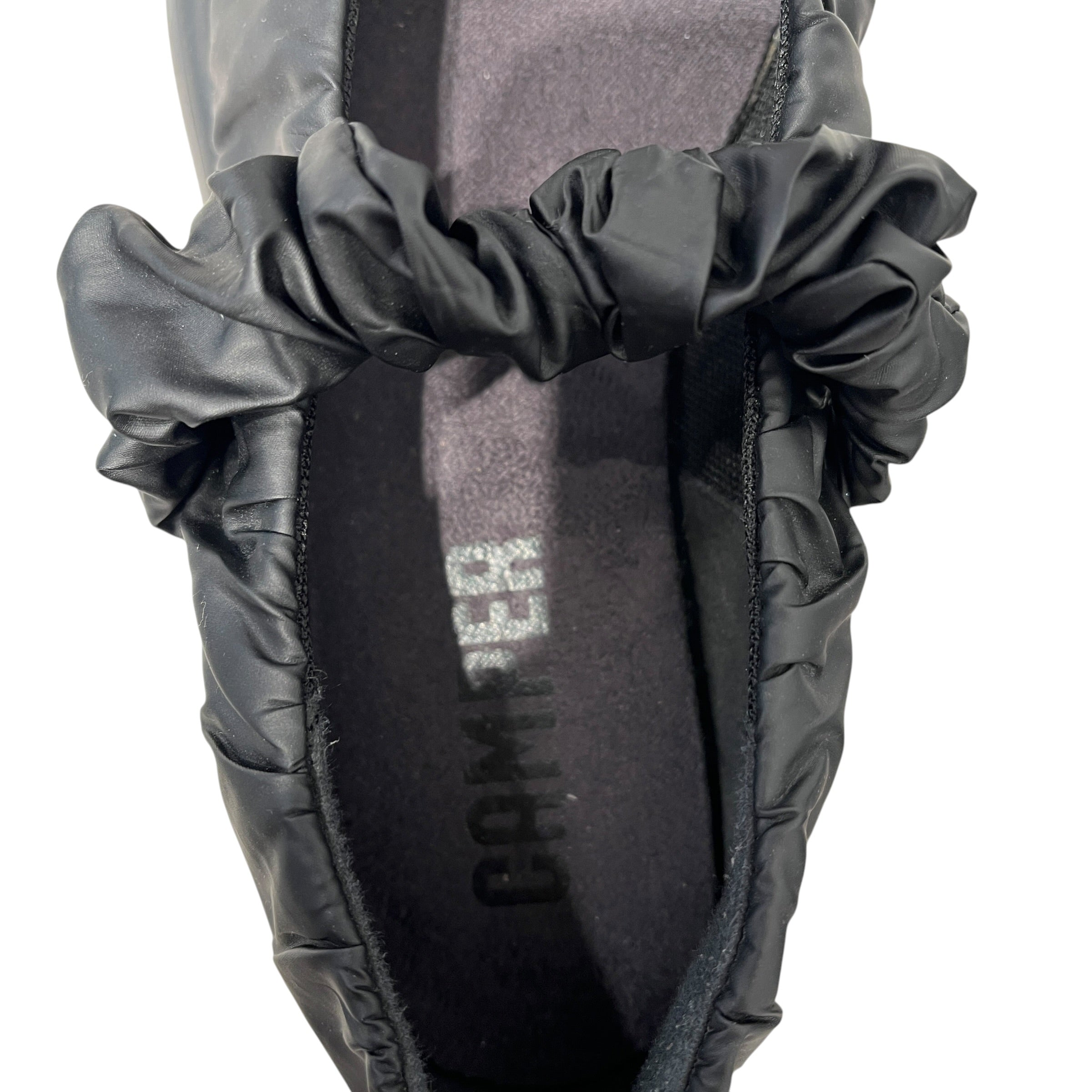 camper/Flat Shoes/EU 39/Nylon/BLK/scrunch mary jane view 3