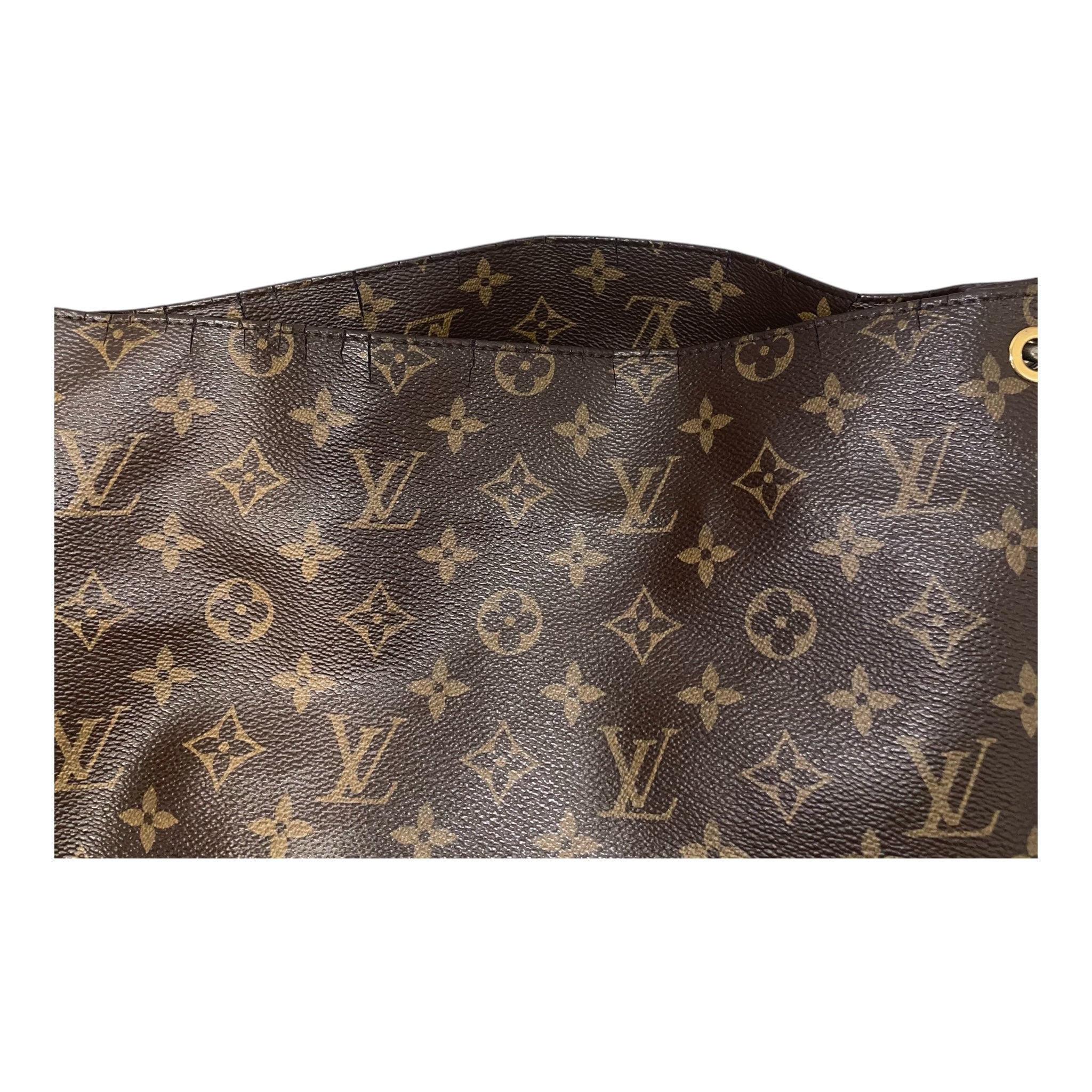 LOUIS VUITTON/Bag/Monogram/Leather/BRW/metis hobo view 7