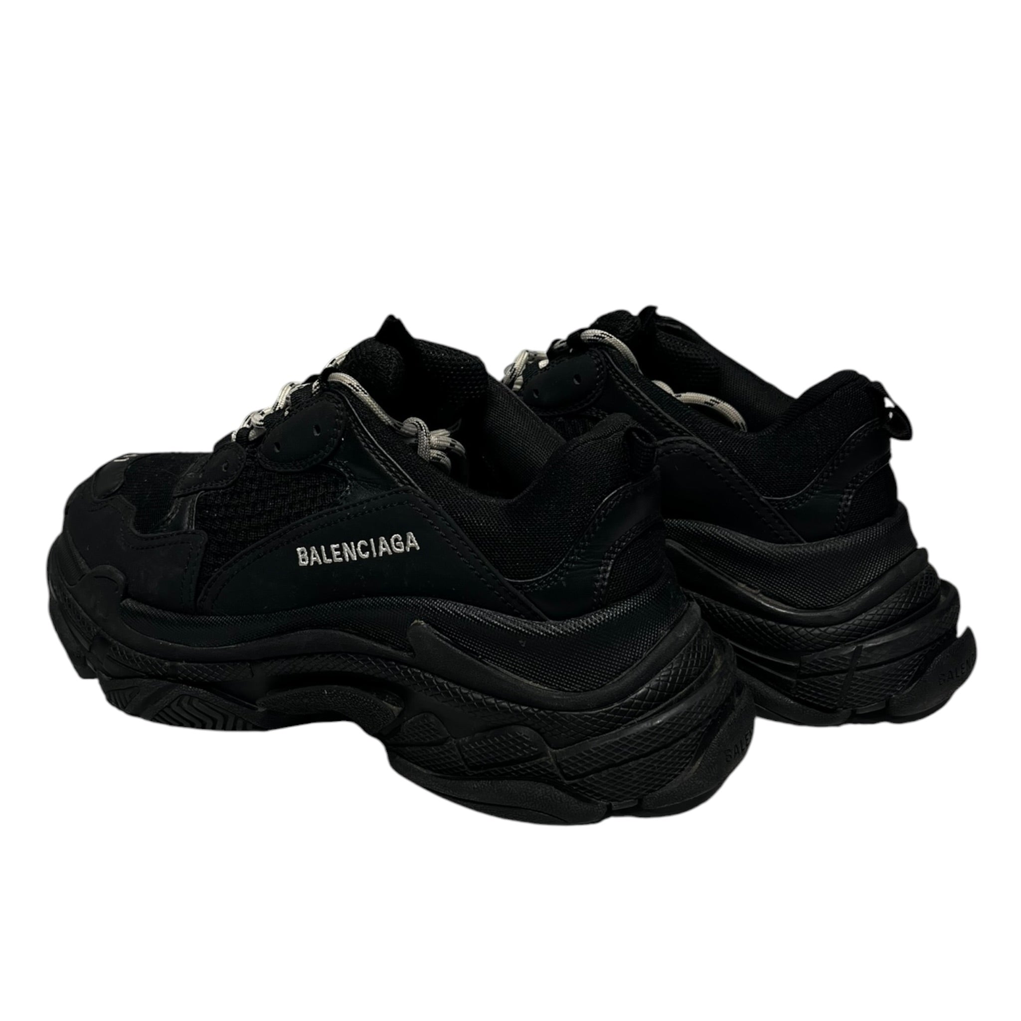 BALENCIAGA/Low-Sneakers/US 8/BLK/Triple S WMNS view 2