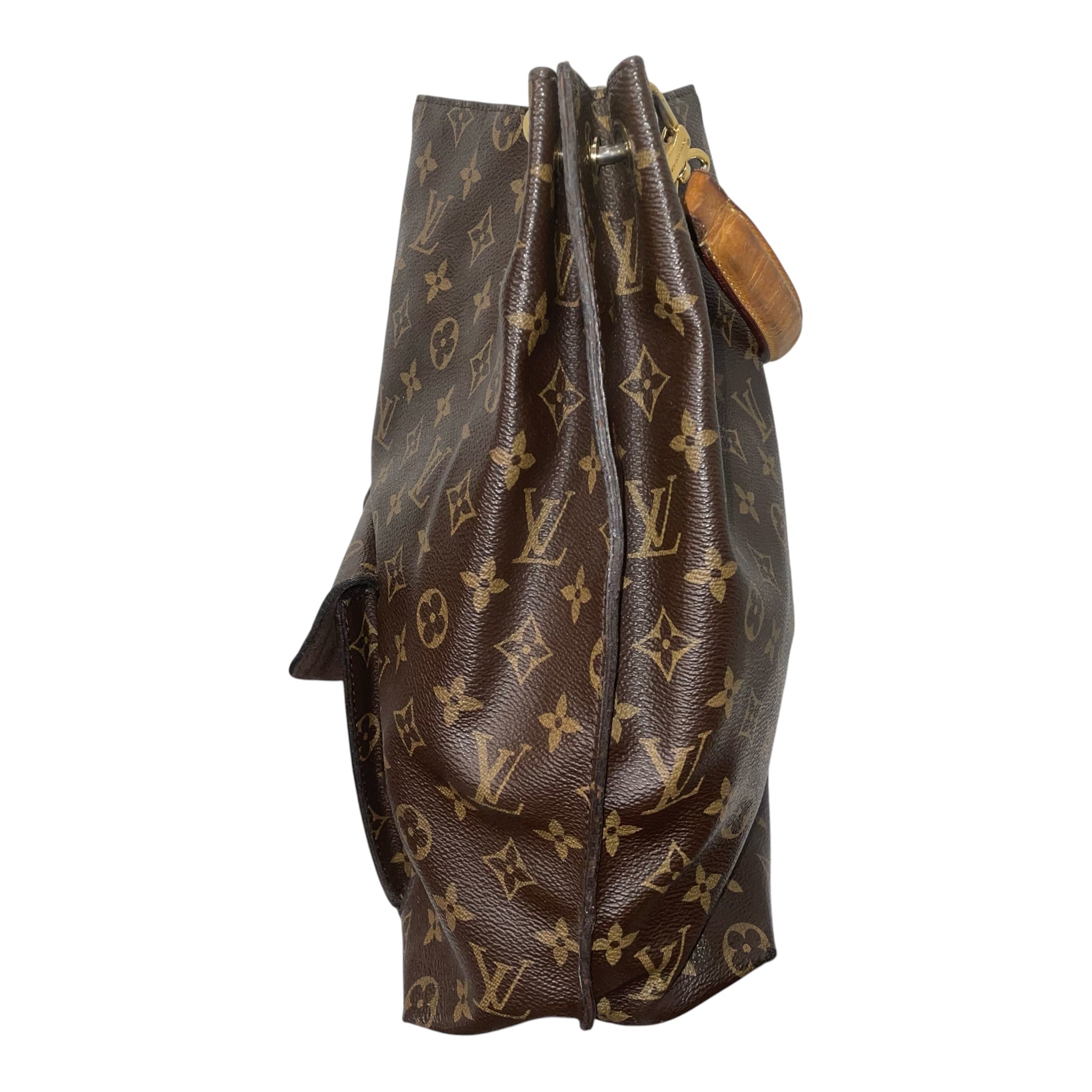 LOUIS VUITTON/Bag/Monogram/Leather/BRW/metis hobo view 10