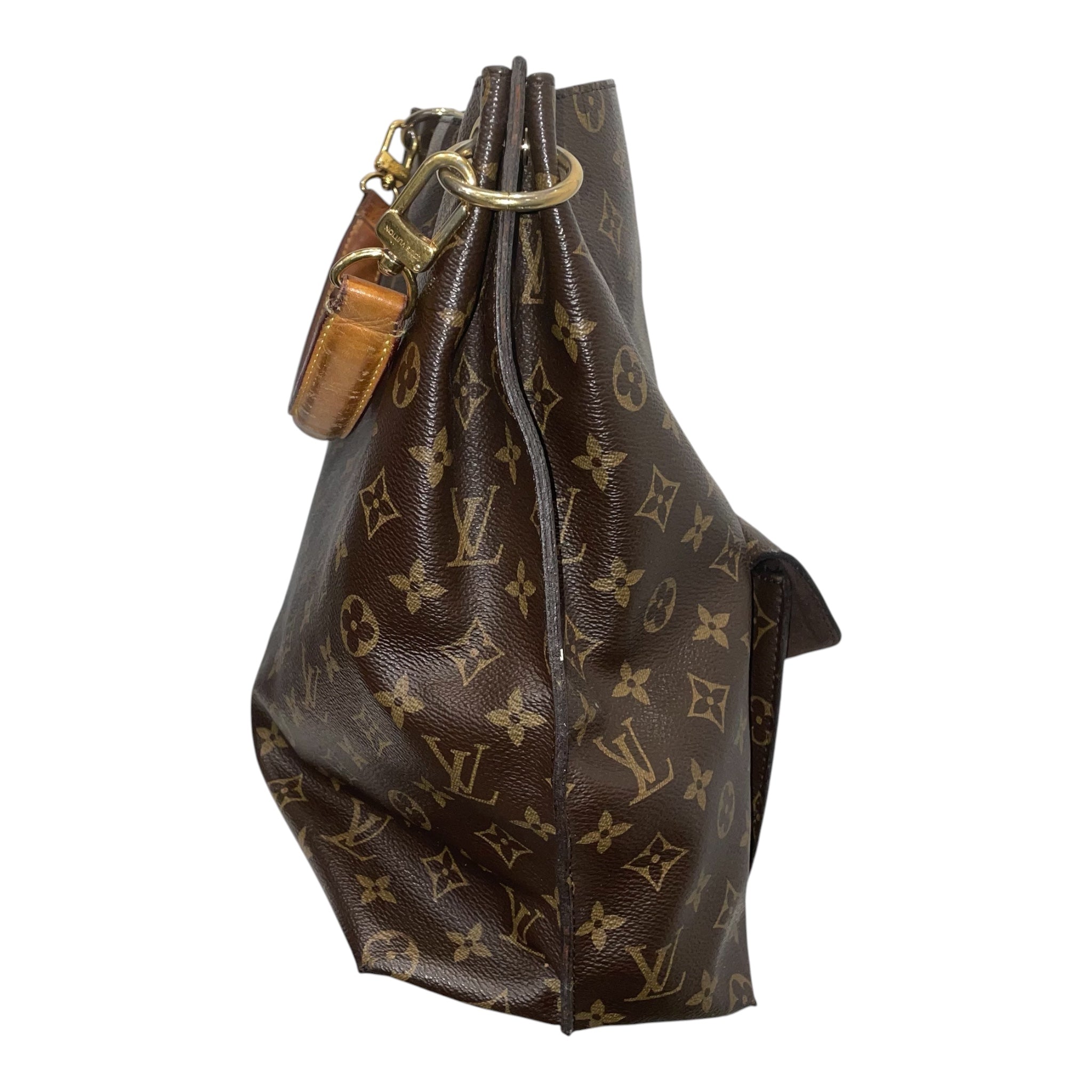 LOUIS VUITTON/Bag/Monogram/Leather/BRW/metis hobo view 11