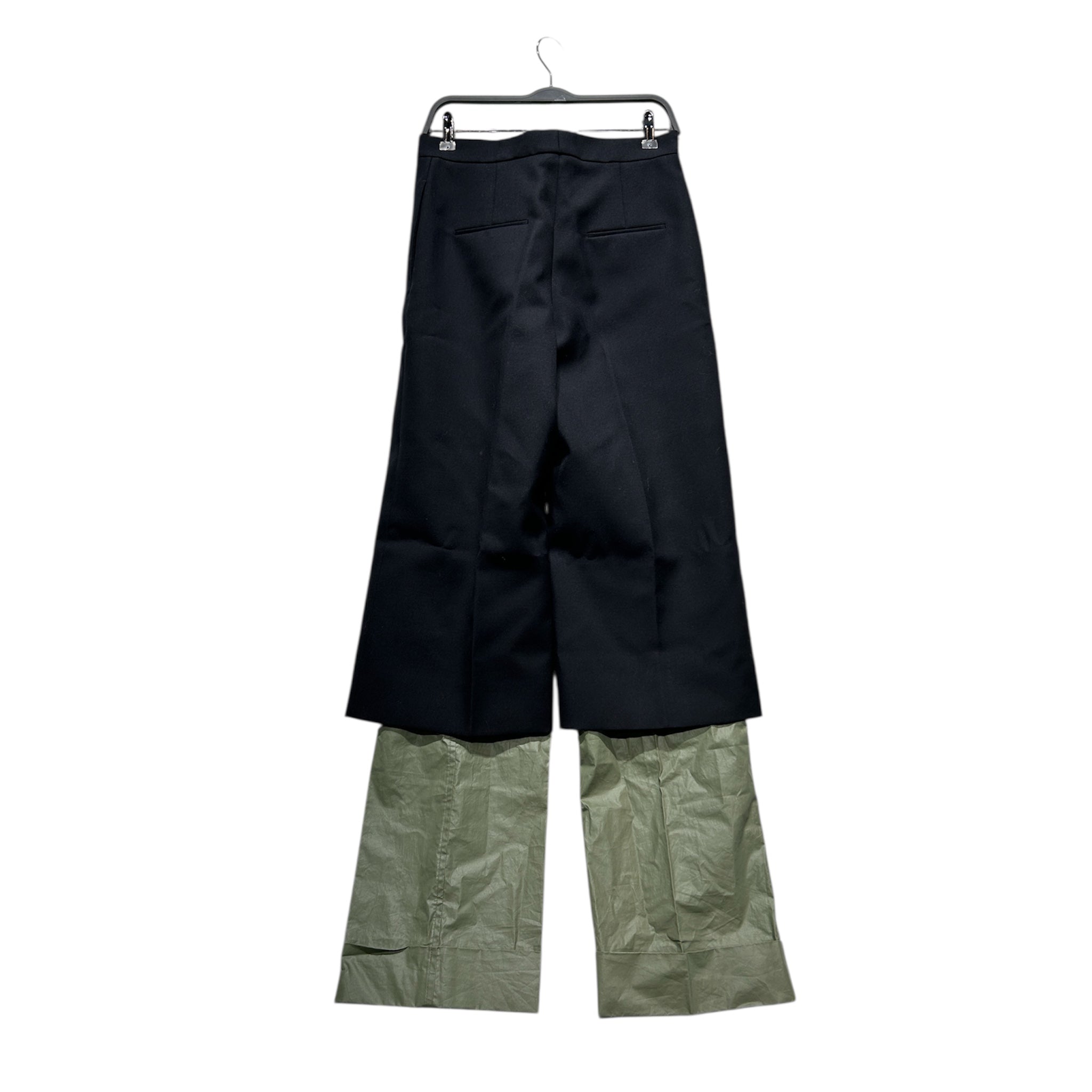 JIL SANDER/Pants/34/NVY/LAYERED TROUSER view 2