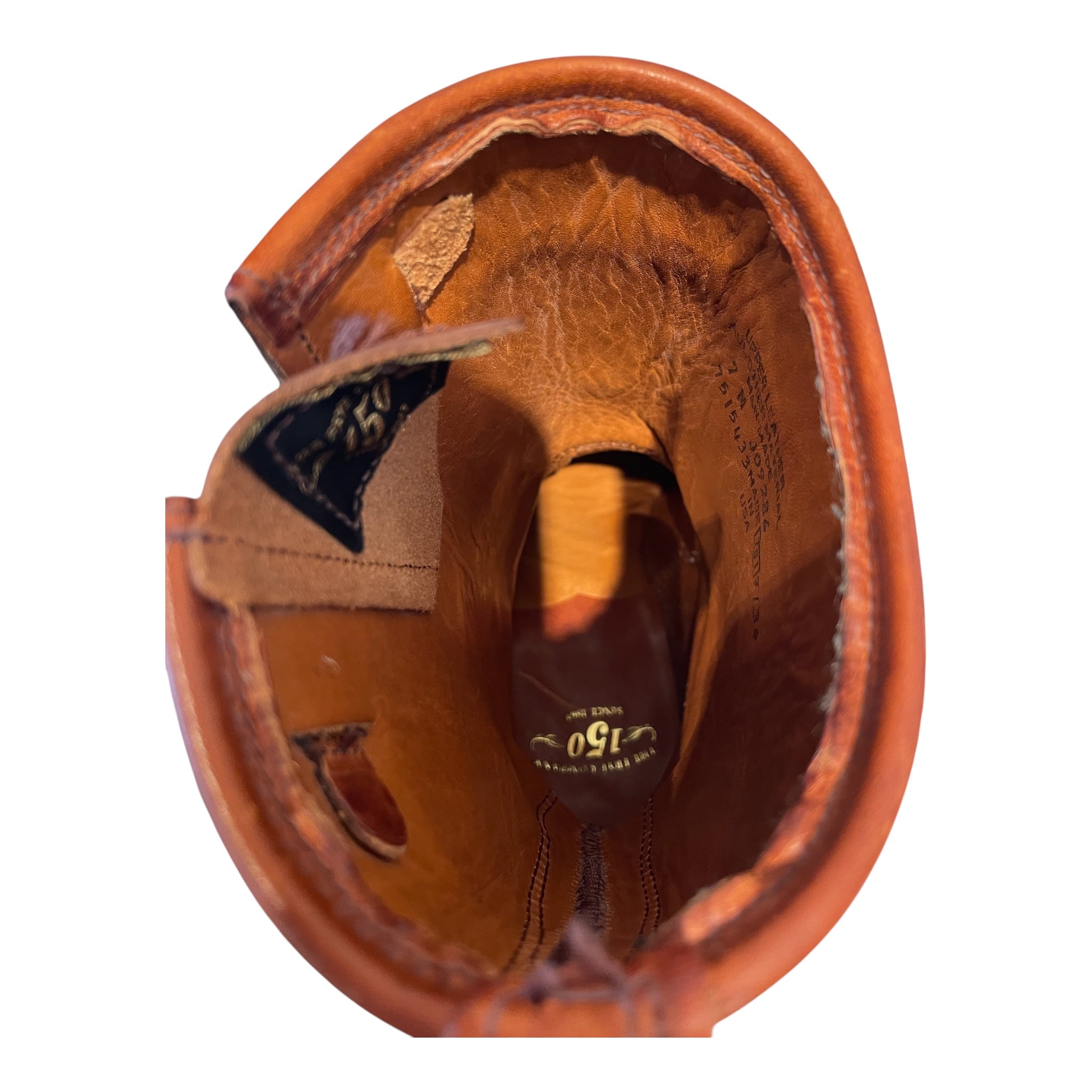 FRYE/Western Boots/US 7/Leather/BRW/150th Anniversary view 3