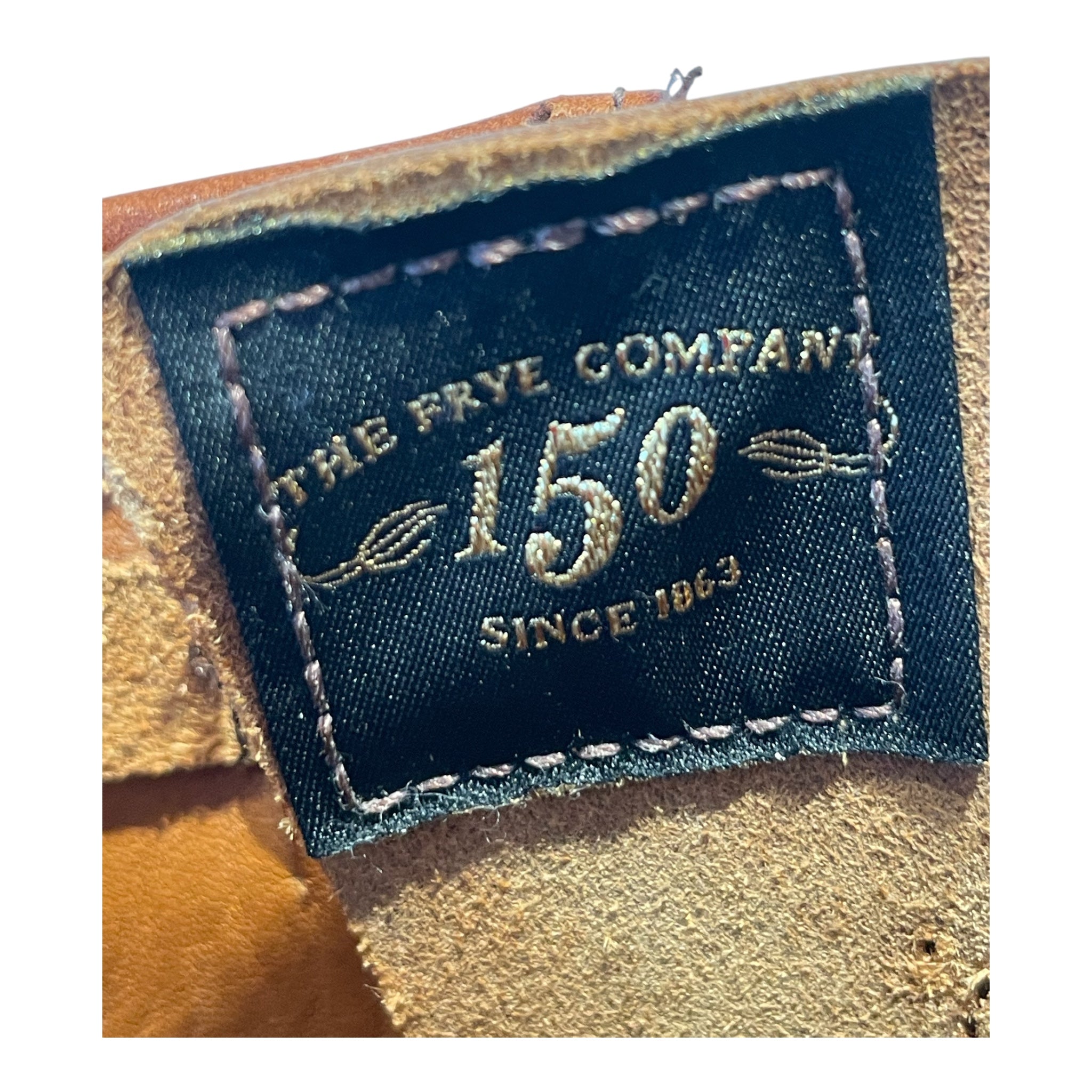 FRYE/Western Boots/US 7/Leather/BRW/150th Anniversary view 4