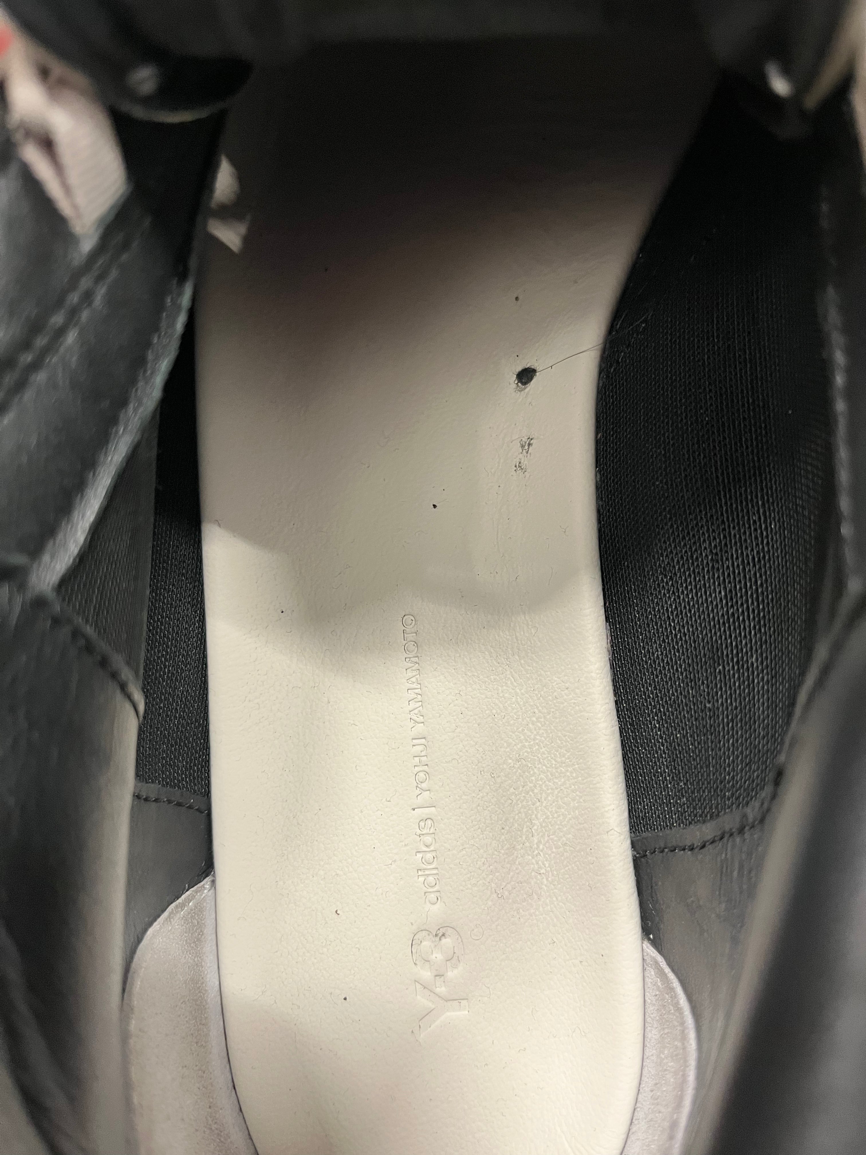 Y-3/Hi-Sneakers/US 11/Leather/GRY/0900821018 view 3