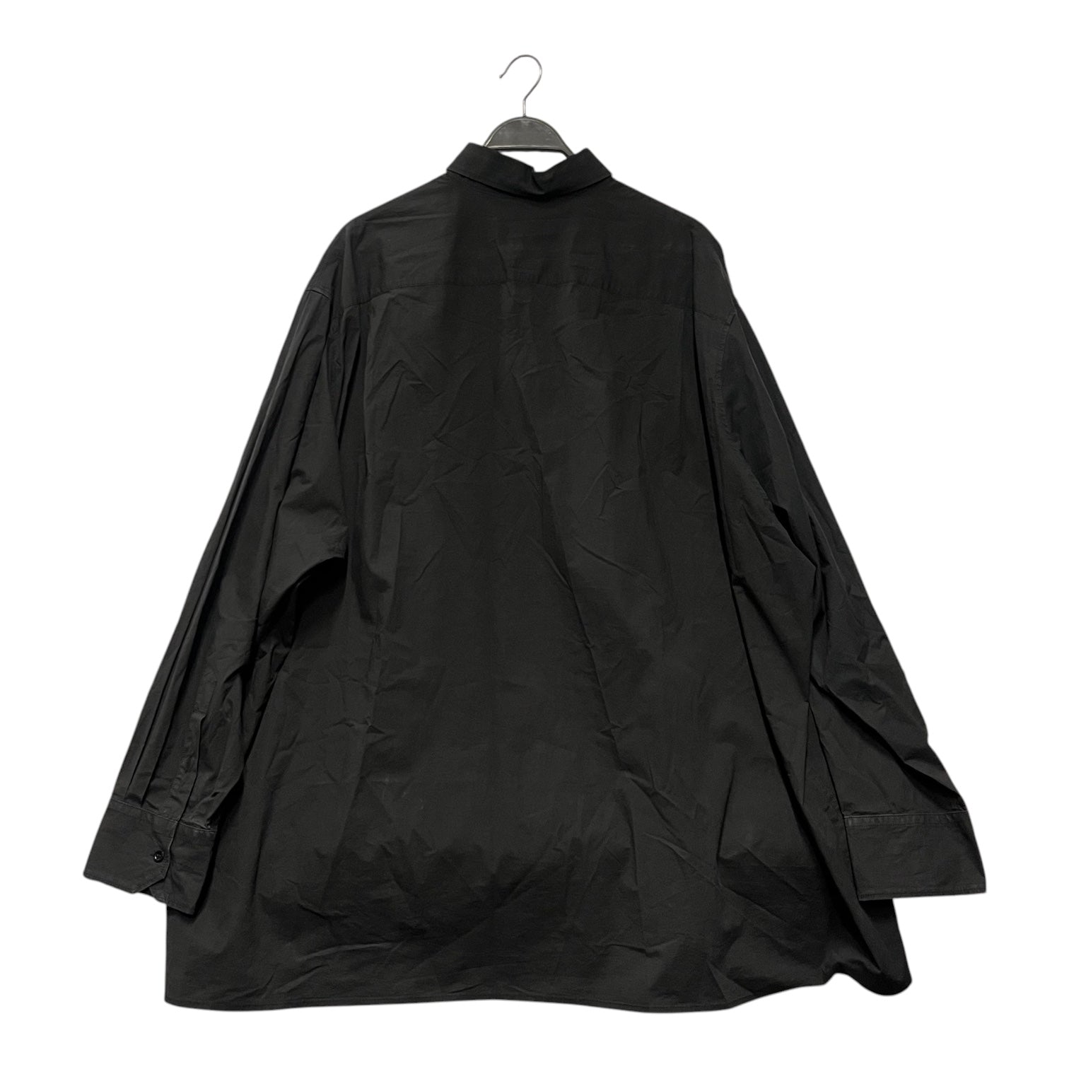 RAF SIMONS/LS Shirt/L/Cotton/BLK/sad pin view 2