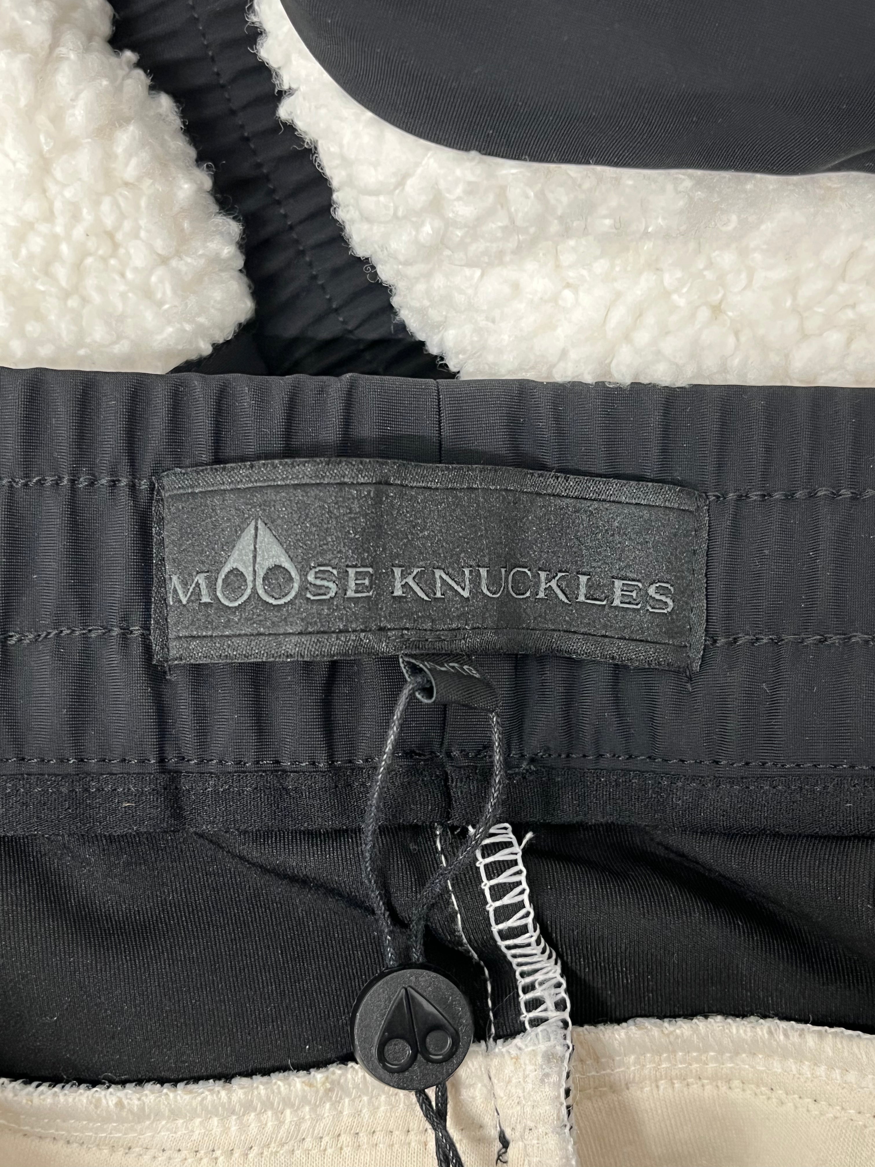 MOOSE KNUCKLES/Pants/XL/WHT/FLEECE PANTS 2 TONE view 3