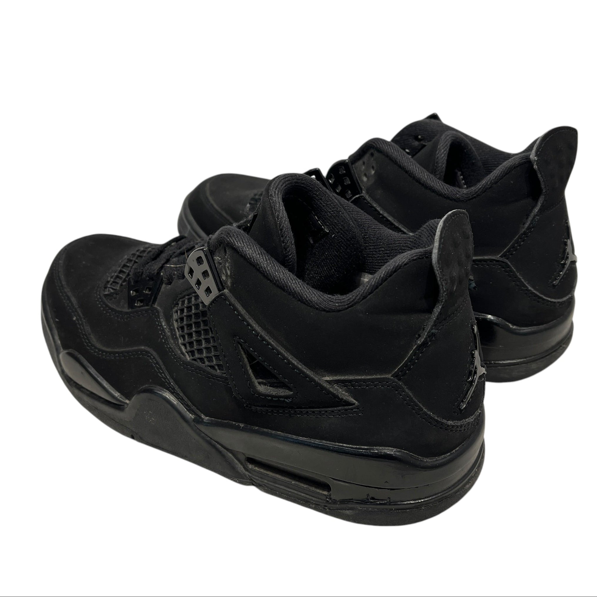 NIKE/Hi-Sneakers/US 7.5/BLK/air jordan 4 retro black cat view 2