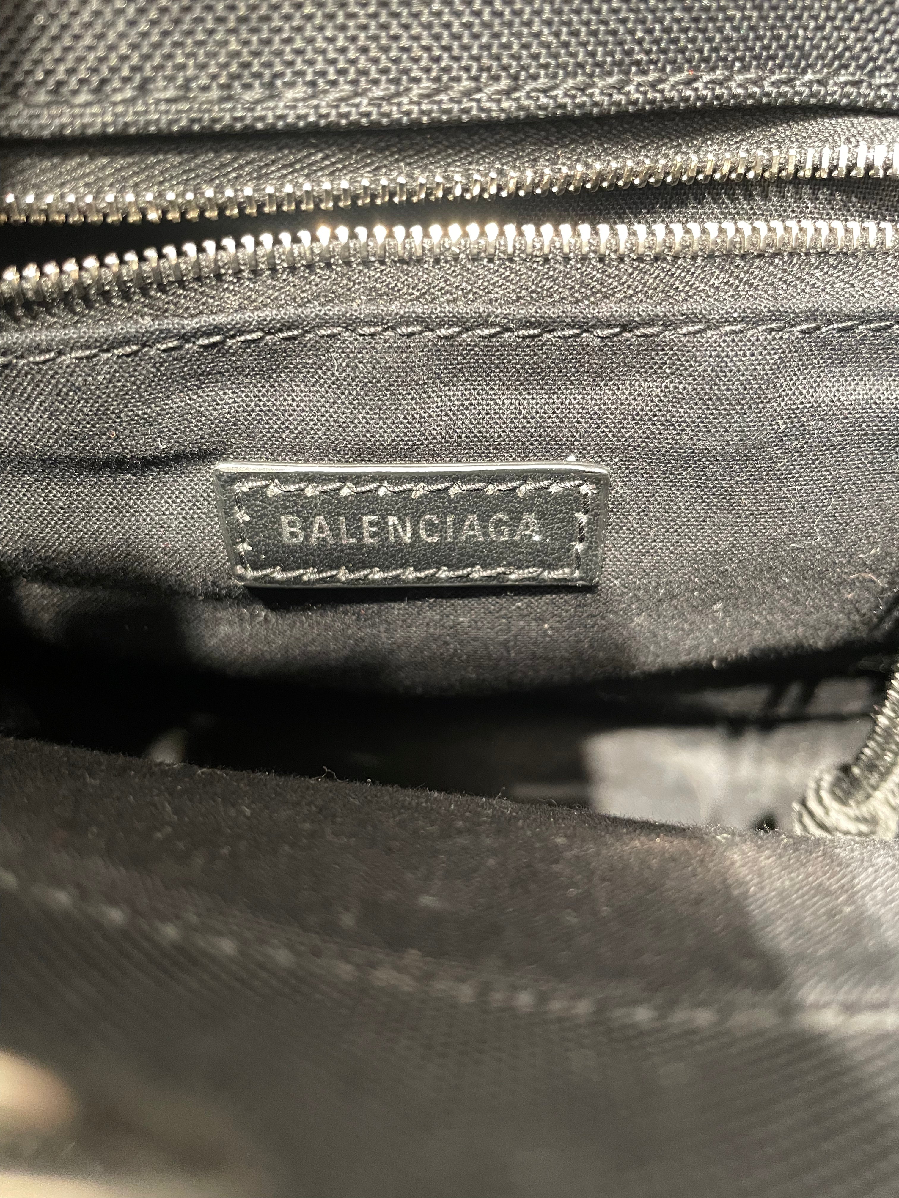 BALENCIAGA/Clutch Bag/Nylon/BLK/ view 4
