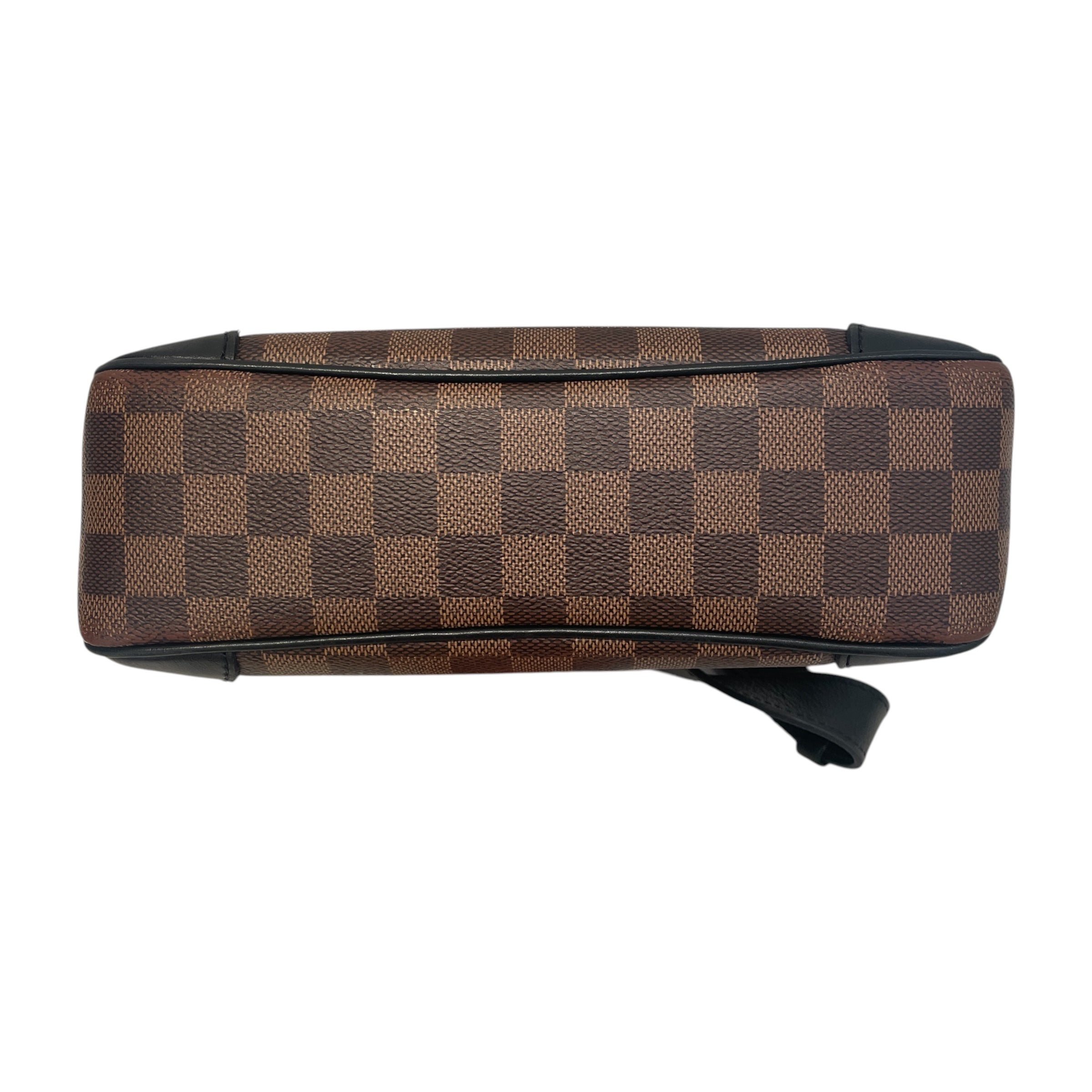 LOUIS VUITTON/Cross Body Bag/Monogram/Leather/BRW/Damier Ebene Odeon view 3