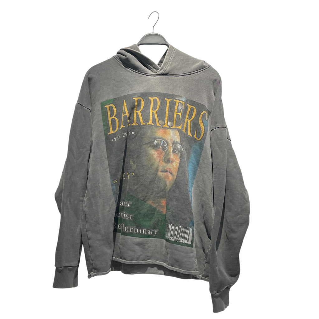 ❤️BARRIERS 3LANDERS LIVE FREE hot Heavyweight Hoodie Gray S-XXL- orig. retail $169