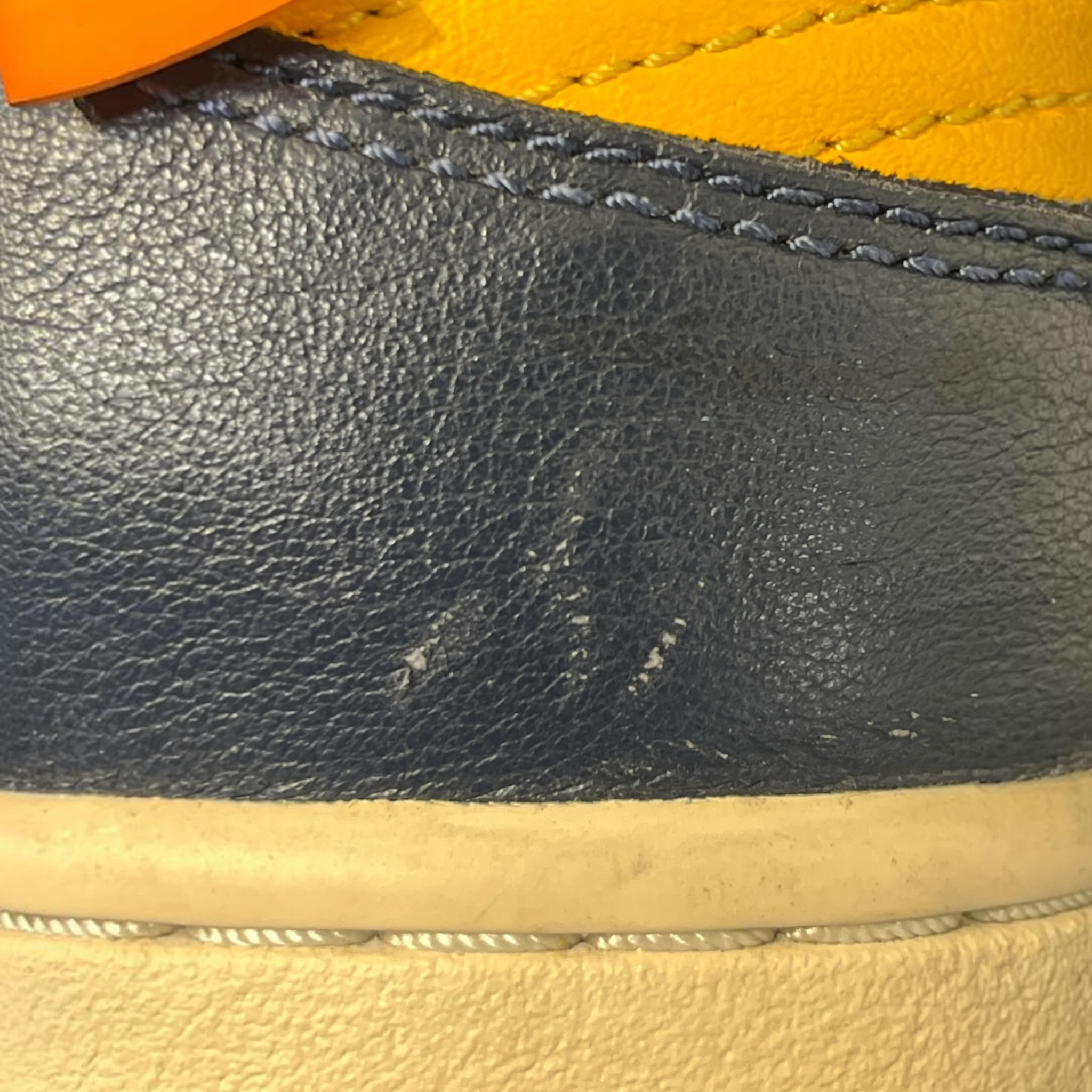 NIKE/OFF-WHITE/NIKE DUNK LOW LTHR/Low-Sneakers/US 11/Leather/NVY/CT0856-700 view 4