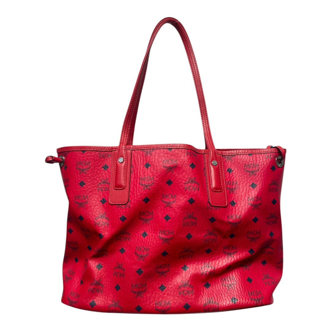 MCM/Tote Bag/Monogram/Leather/RED/ view 2