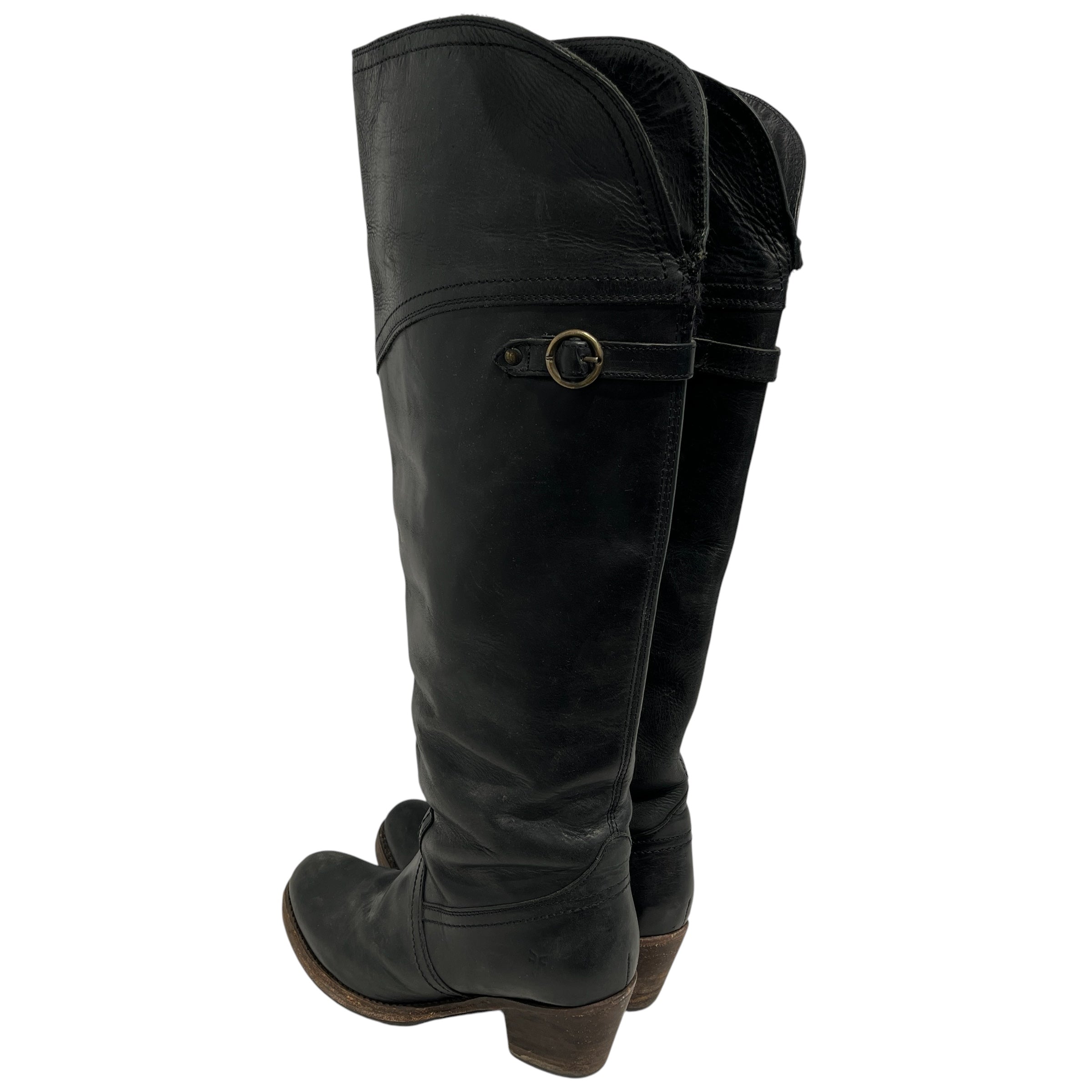 FRYE/Boots/US 7/Leather/BLK/knee high leather boots frye view 2