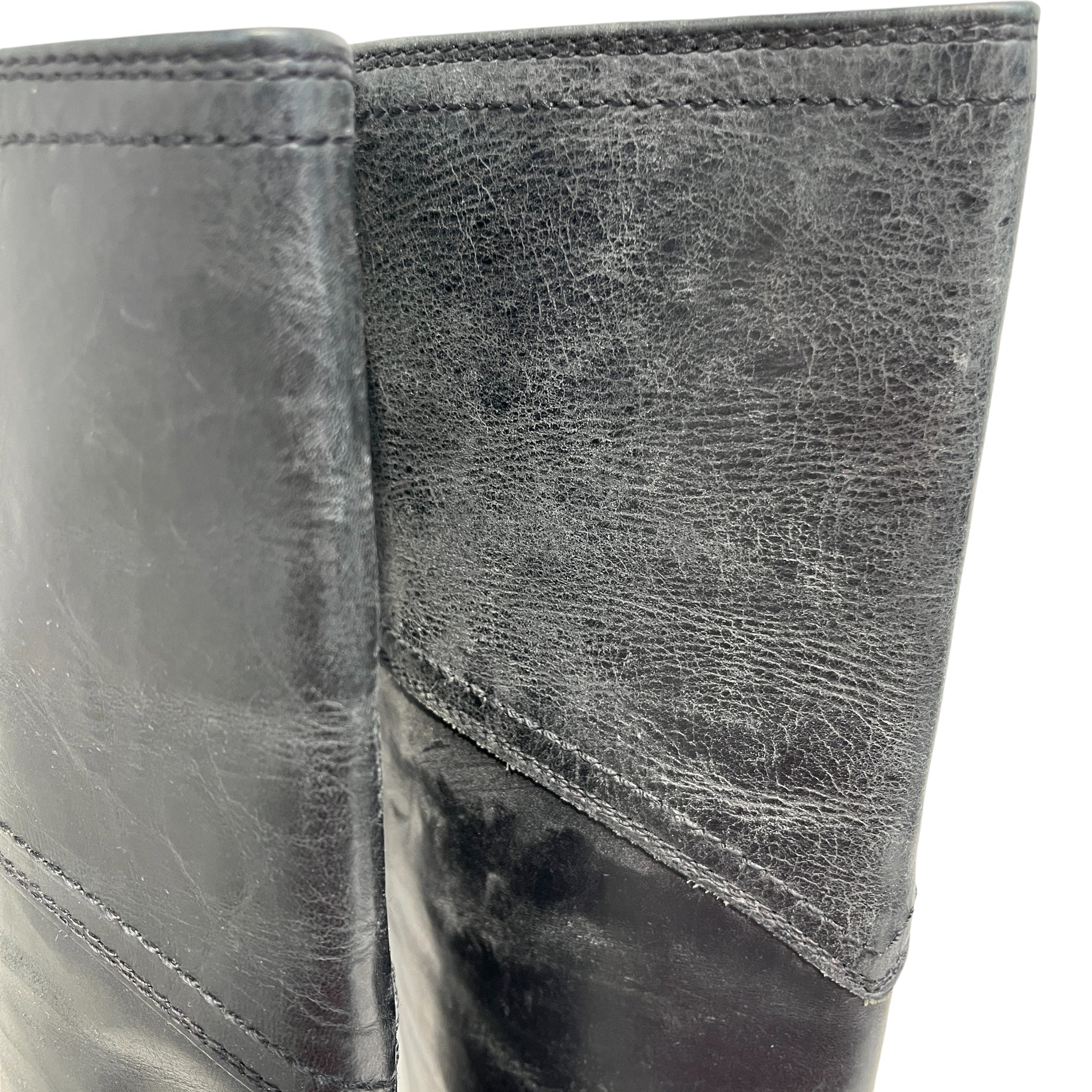 FRYE/Boots/US 7/Leather/BLK/knee high leather boots frye view 4