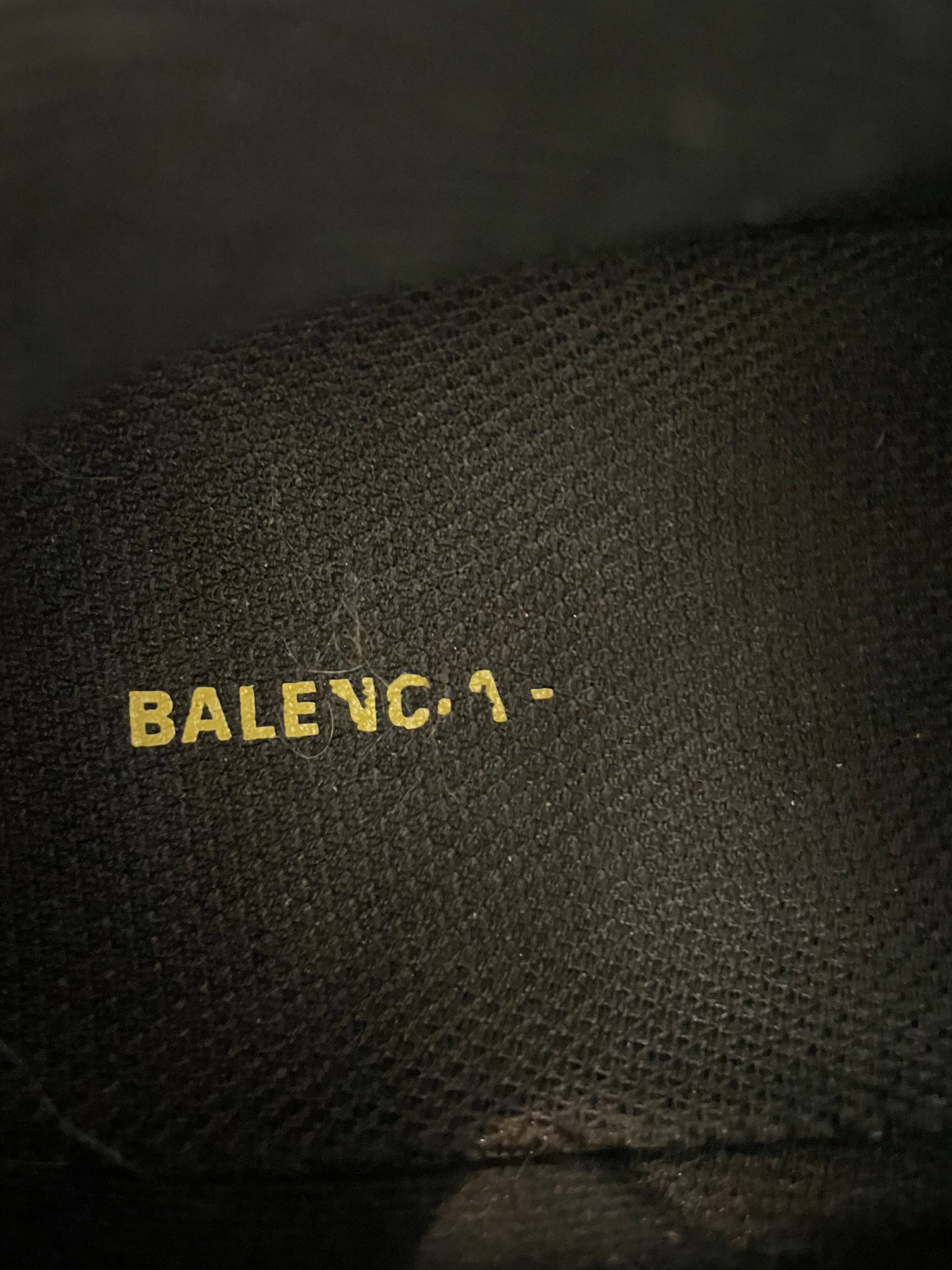 BALENCIAGA/Low-Sneakers/US 6/Cotton/YEL/ view 3