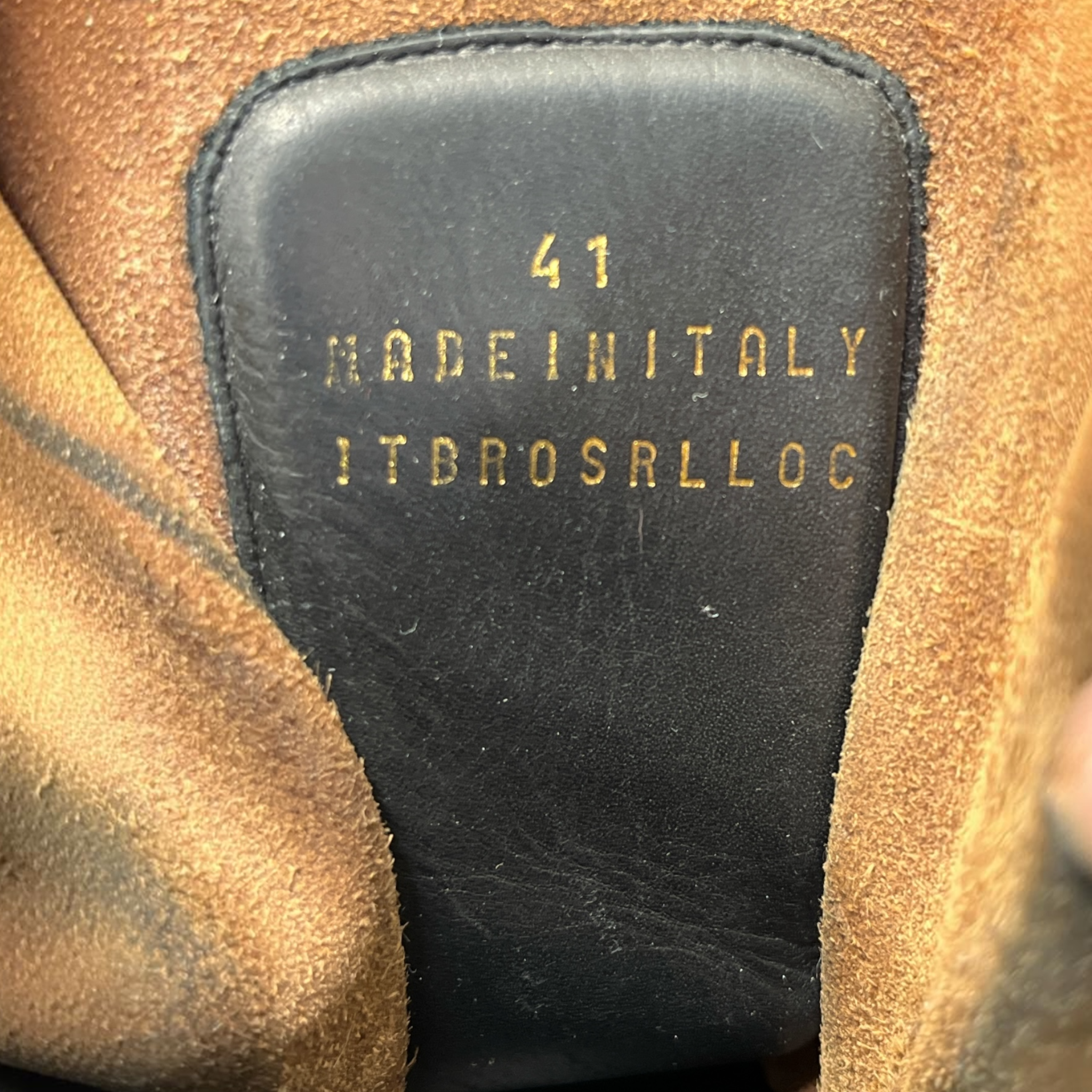 BURBERRY/Boots/EU 41/Leather/BRW/ view 4