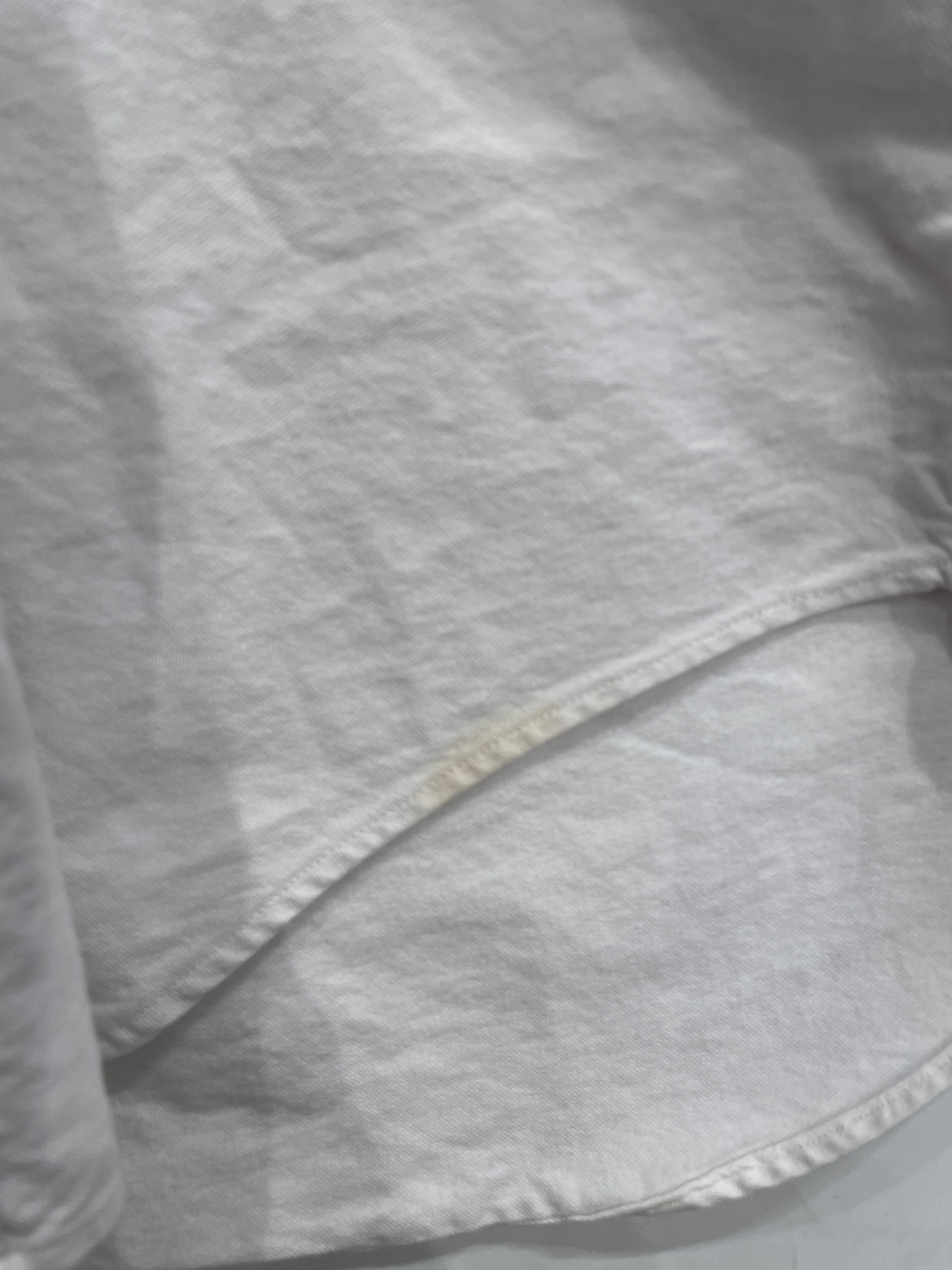 THOM BROWNE. NEW YORK/LS Shirt/3/Cotton/WHT/RED/WHT/BLU RIBBON view 5