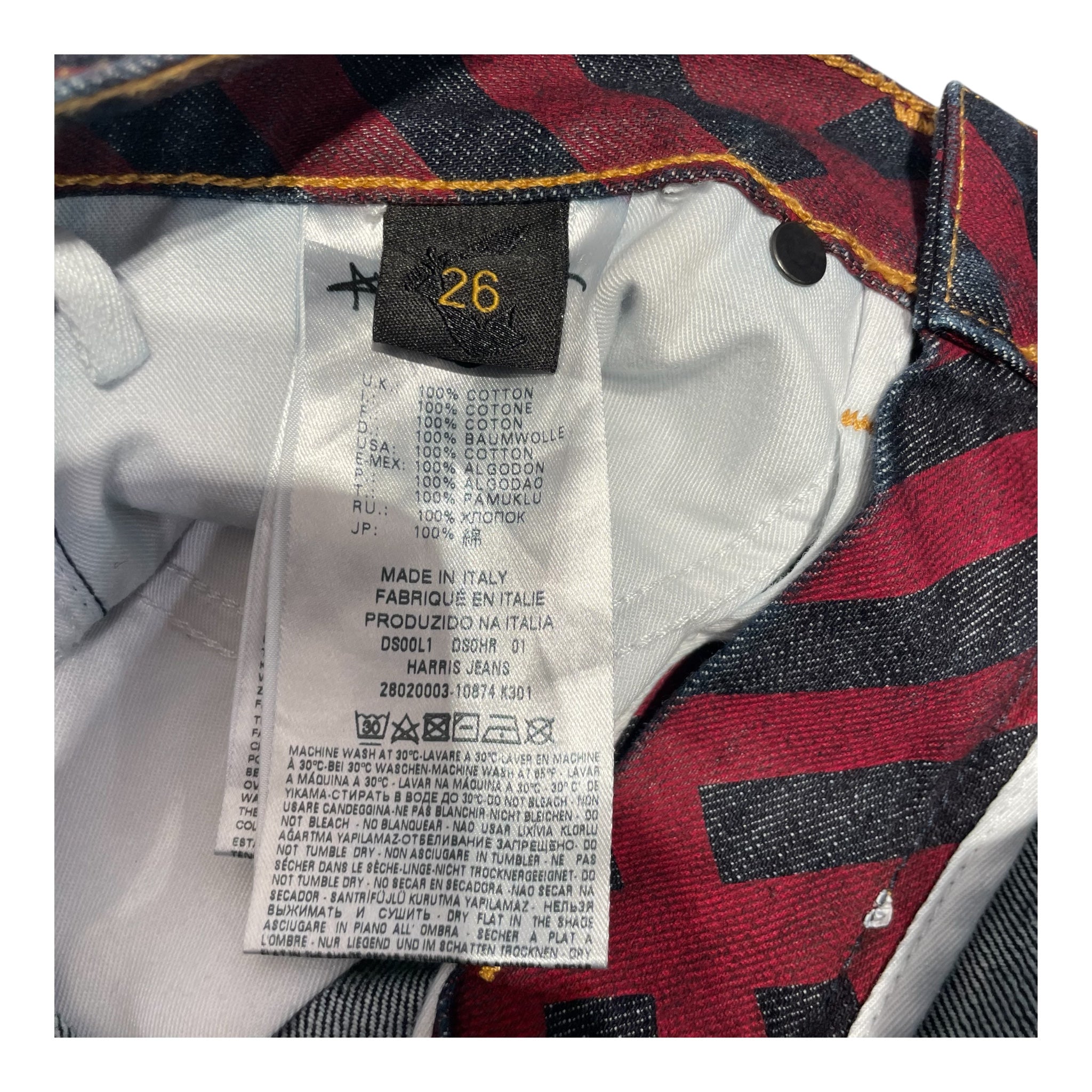 Vivienne Westwood/Pants/26/Denim/MLT/ANGLOMANIA view 4