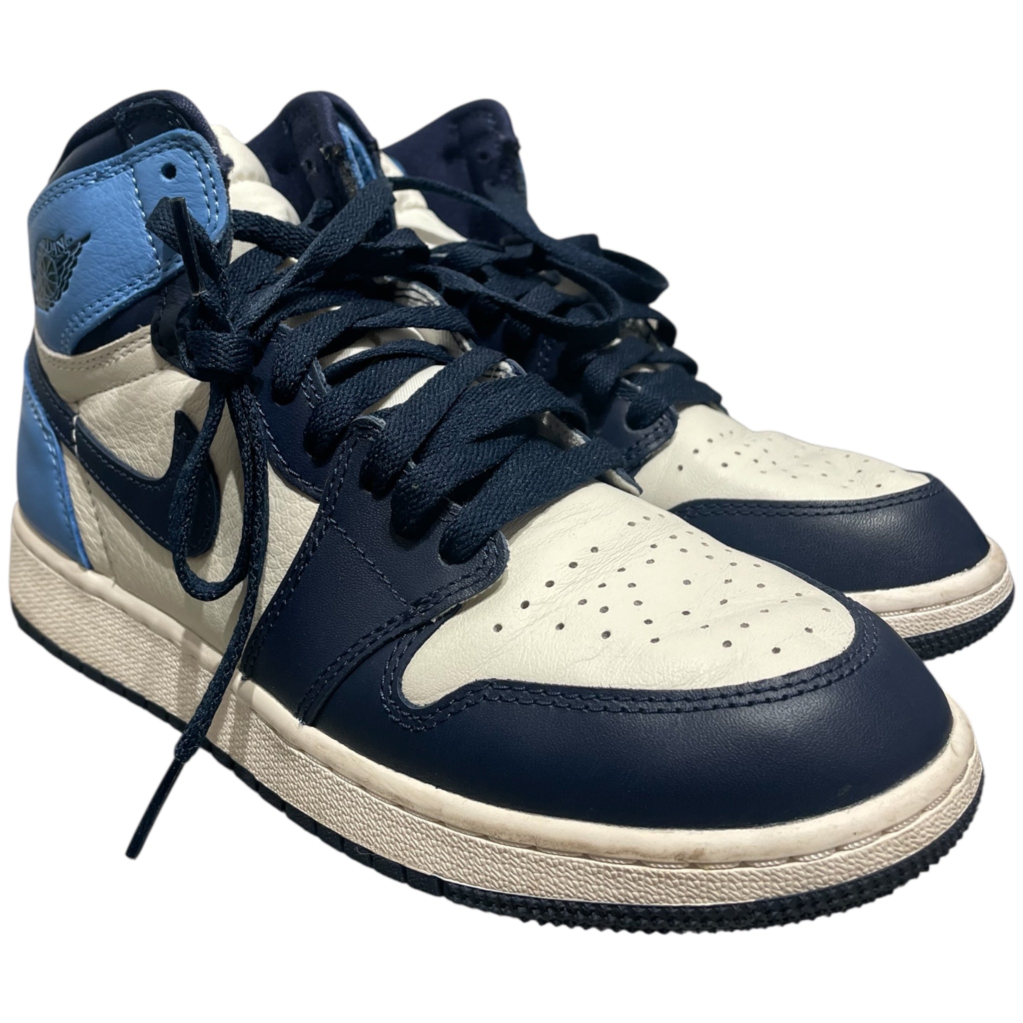NIKE/Hi-Sneakers/US 6.5/BLU/Jordan 1 Obsidian view 1