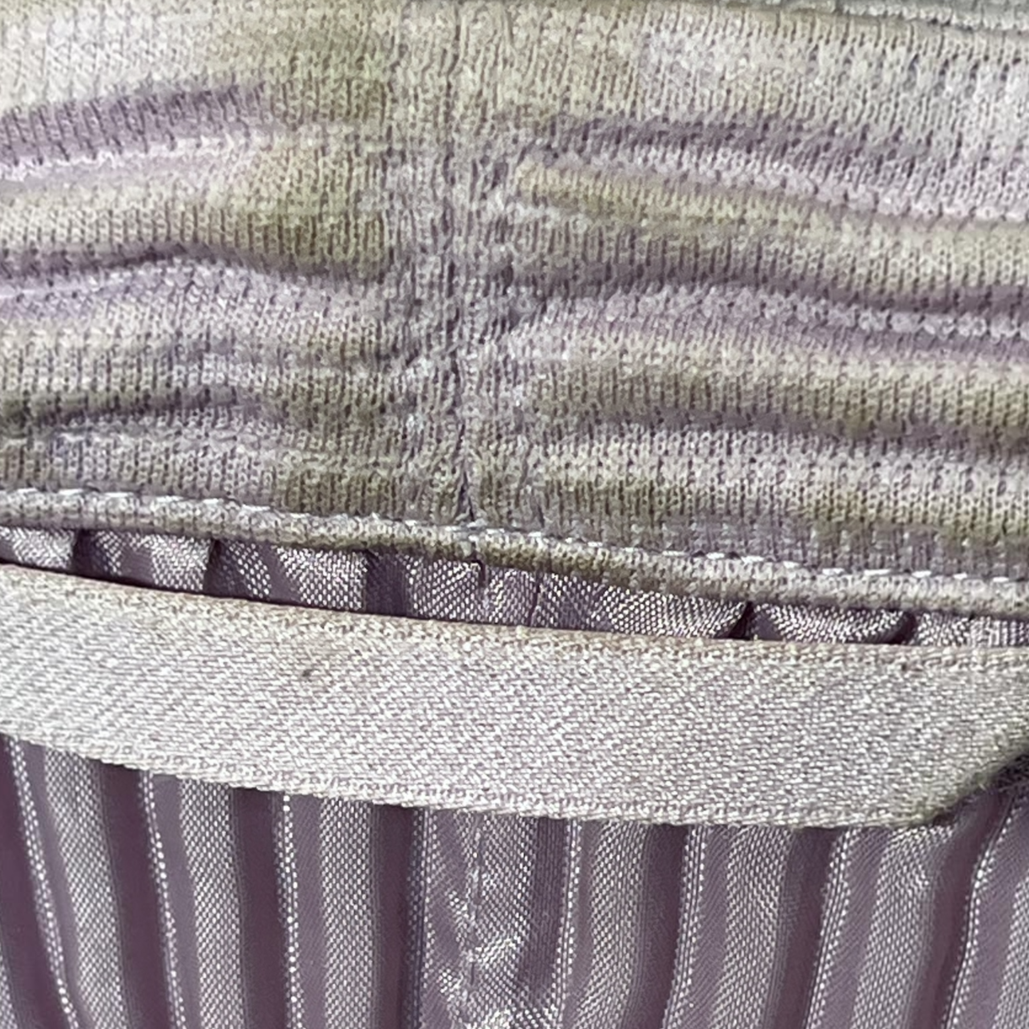 HOMME PLISSE ISSEY MIYAKE/LS Blouse/3/Polyester/PPL/pleated lavender blouse view 4