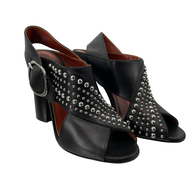 3.1 phillip lim/Heels/EU 38.5/Leather/BLK/STUDDED