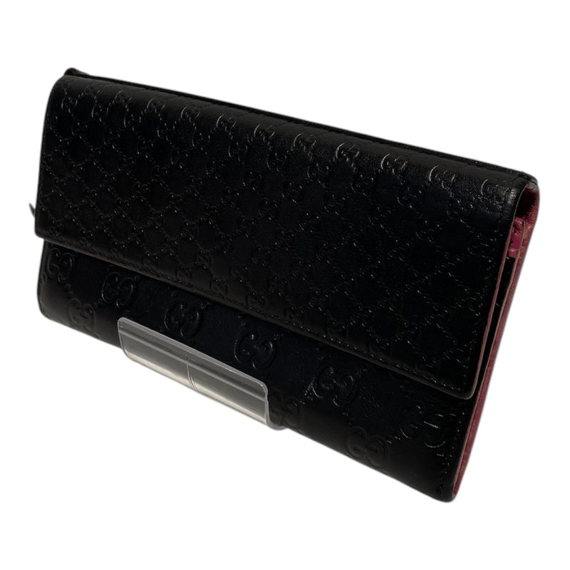 GUCCI/Long Wallet/Black/Leather/323396 AOOJG 1000