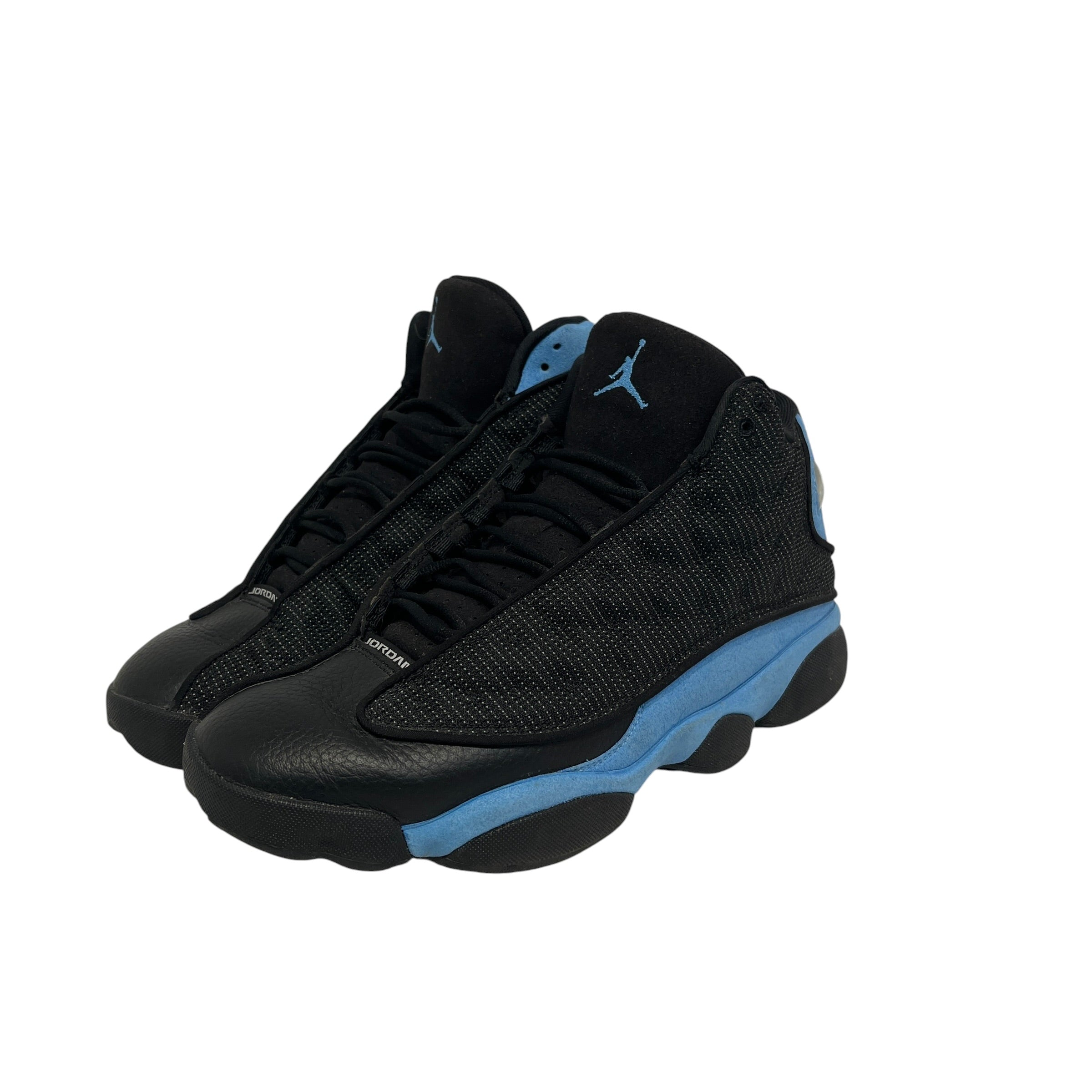 NIKE/Hi-Sneakers/US 10/Cotton/BLK/JORDAN 13 BLACK UNIVERSITY BLU view 1
