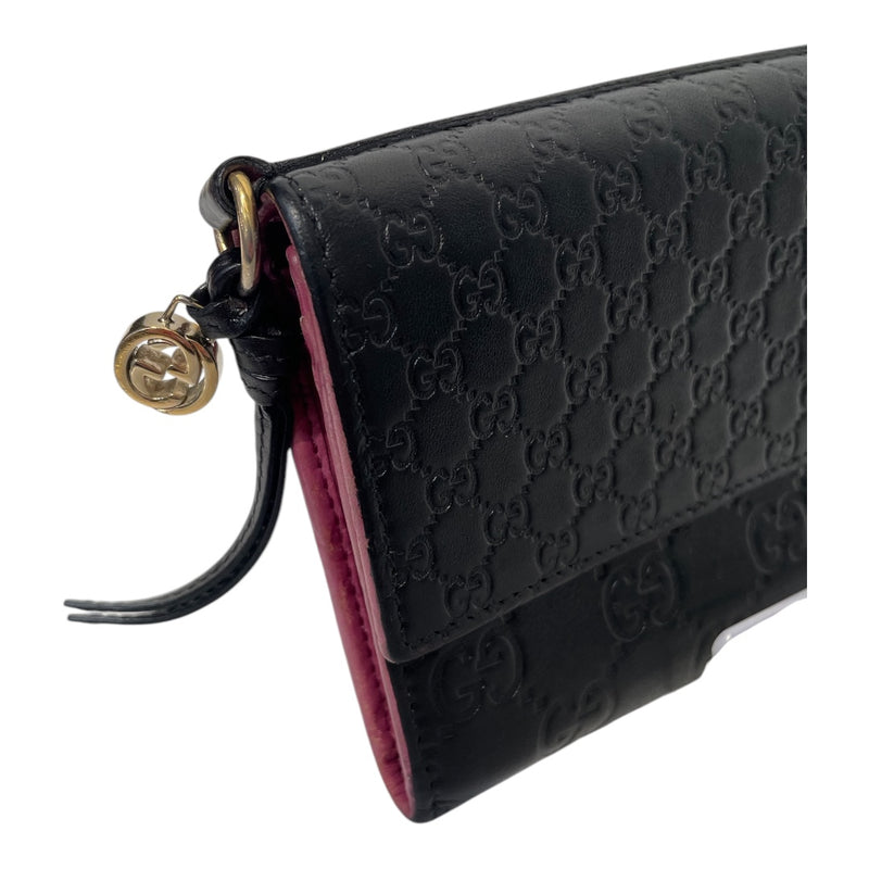 GUCCI/Long Wallet/Black/Leather/323396 AOOJG 1000