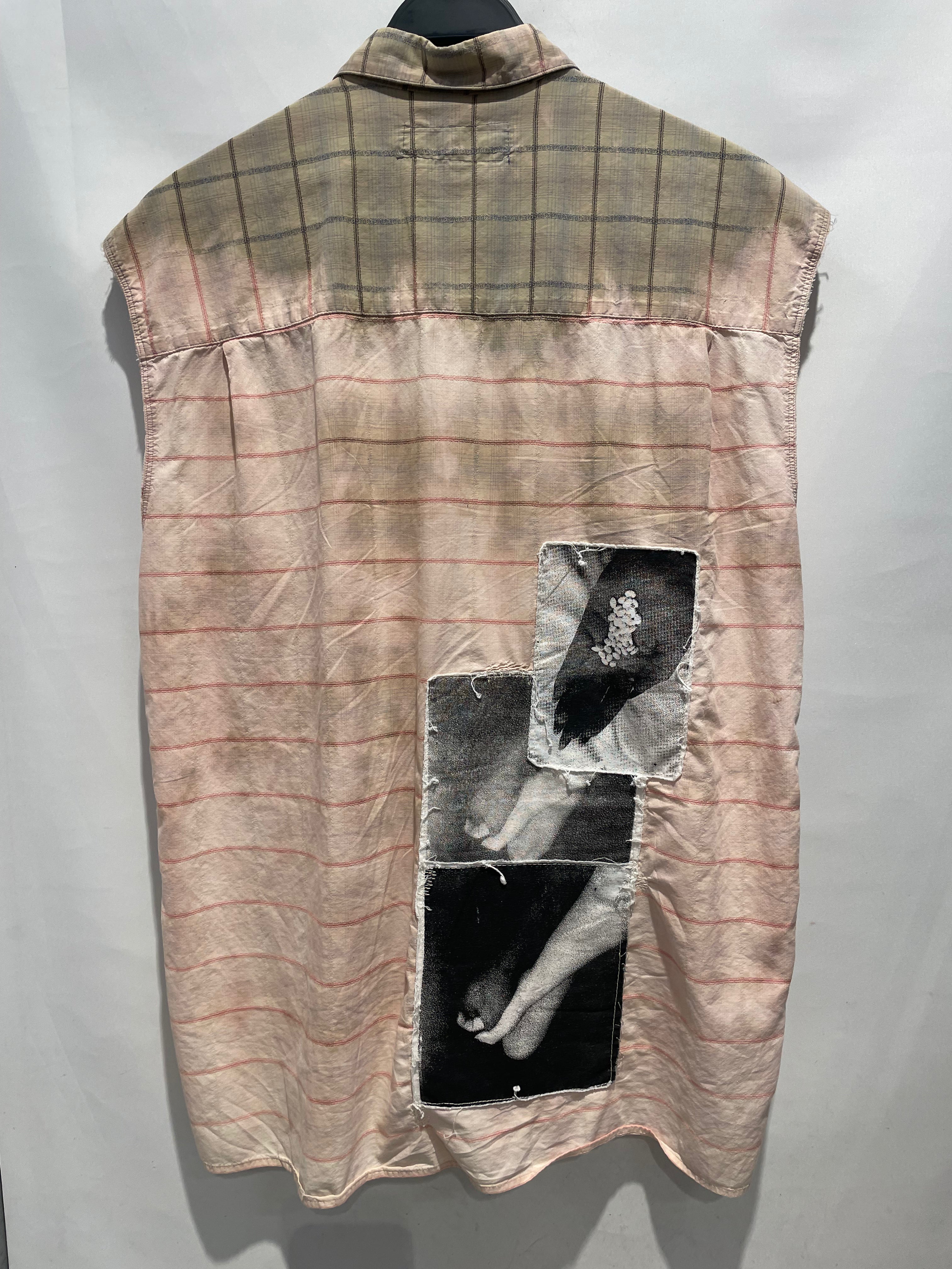 Olivia Mae Sinclair/Shirt/L/Cotton/PNK/Plaid/Image Patch SL Shirt view 2