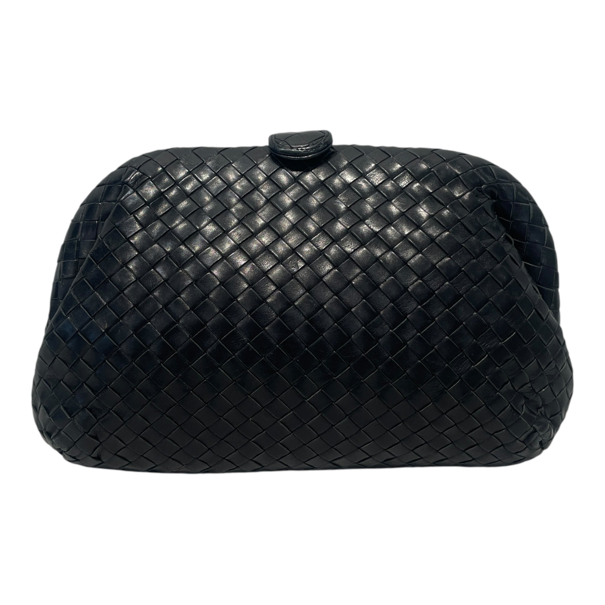 BOTTEGA VENETA/Bag/Leather/BLK/VINTAGE INTRECCIATO LAUREN view 1