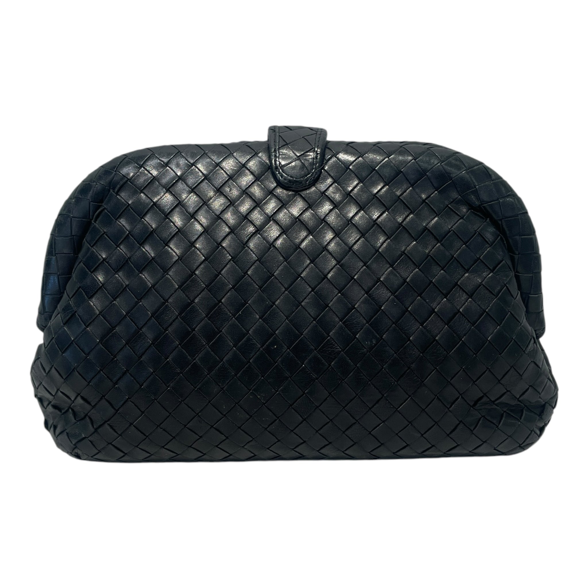 BOTTEGA VENETA/Bag/Leather/BLK/VINTAGE INTRECCIATO LAUREN view 2
