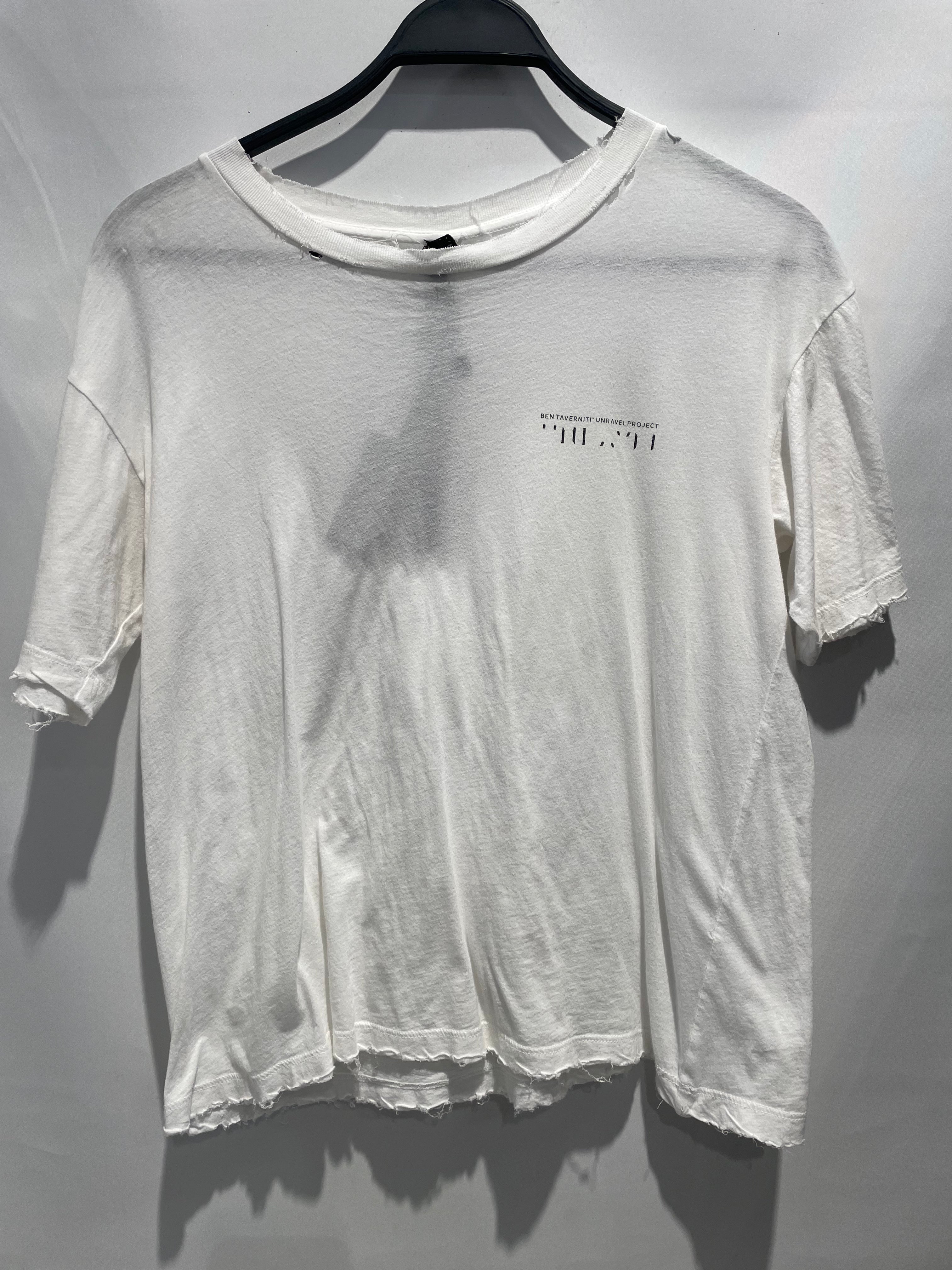 BEN TAVERNITI UNRAVEL PROJECT/T-Shirt/XS/Cotton/WHT/Jersey Skate Tee view 1