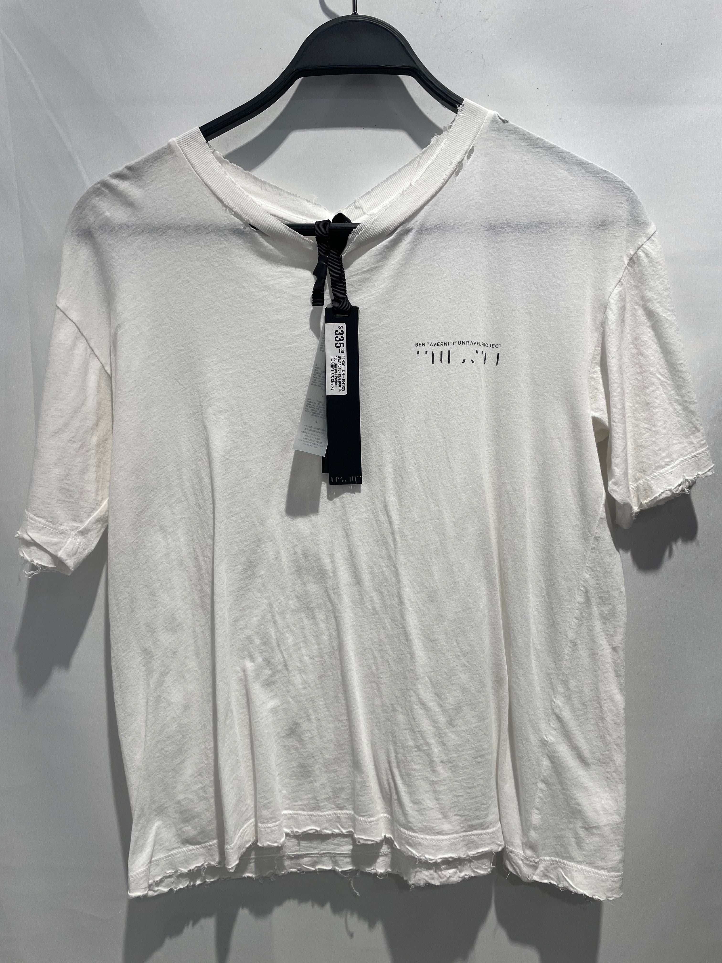 BEN TAVERNITI UNRAVEL PROJECT/T-Shirt/XS/Cotton/WHT/Jersey Skate Tee view 2