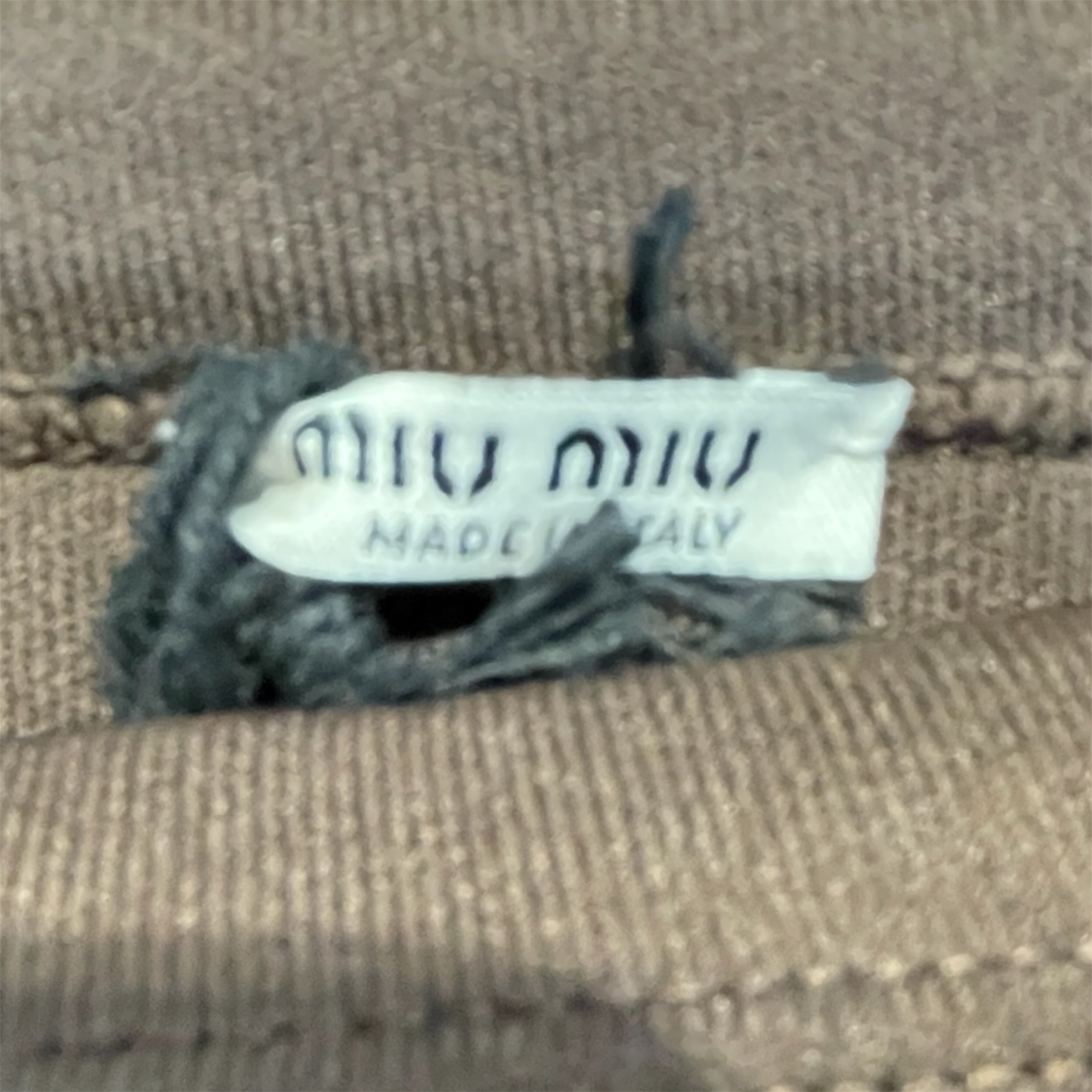MIU MIU/Skirt/38/Nylon/BRW/Mini Length/Technical Yarn view 3