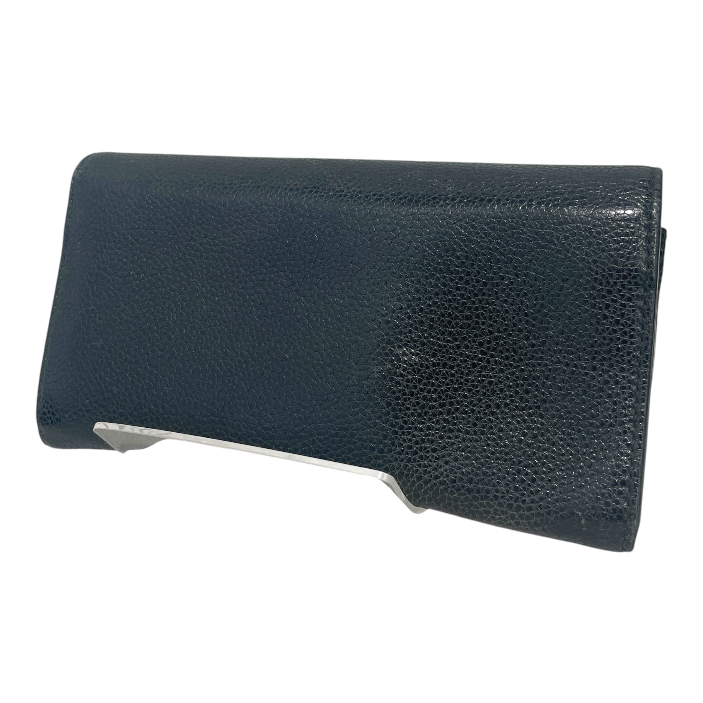 GUCCI/Wallet/Monogram/Leather/BLK/Zumi long contintetal Wallet view 2