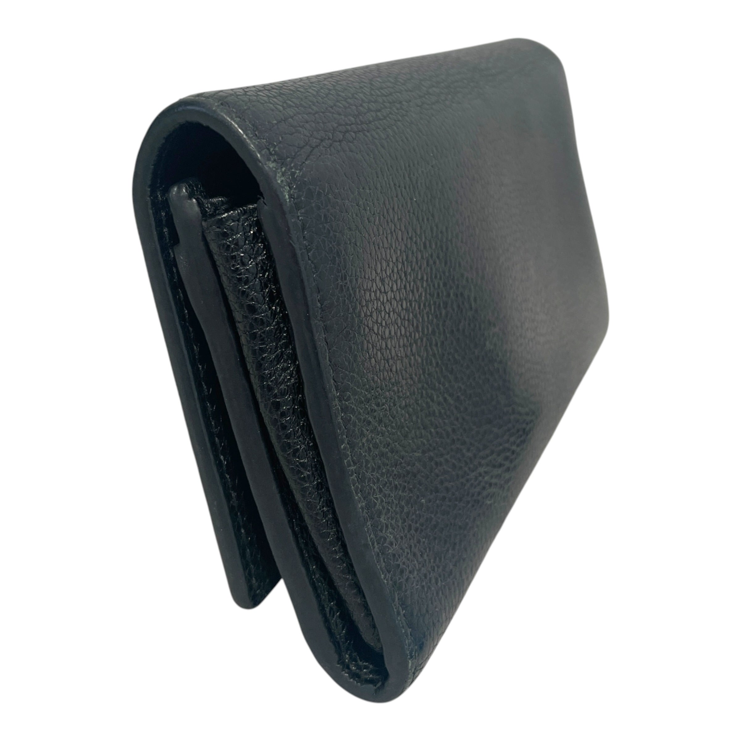 GUCCI/Wallet/Monogram/Leather/BLK/Zumi long contintetal Wallet view 3