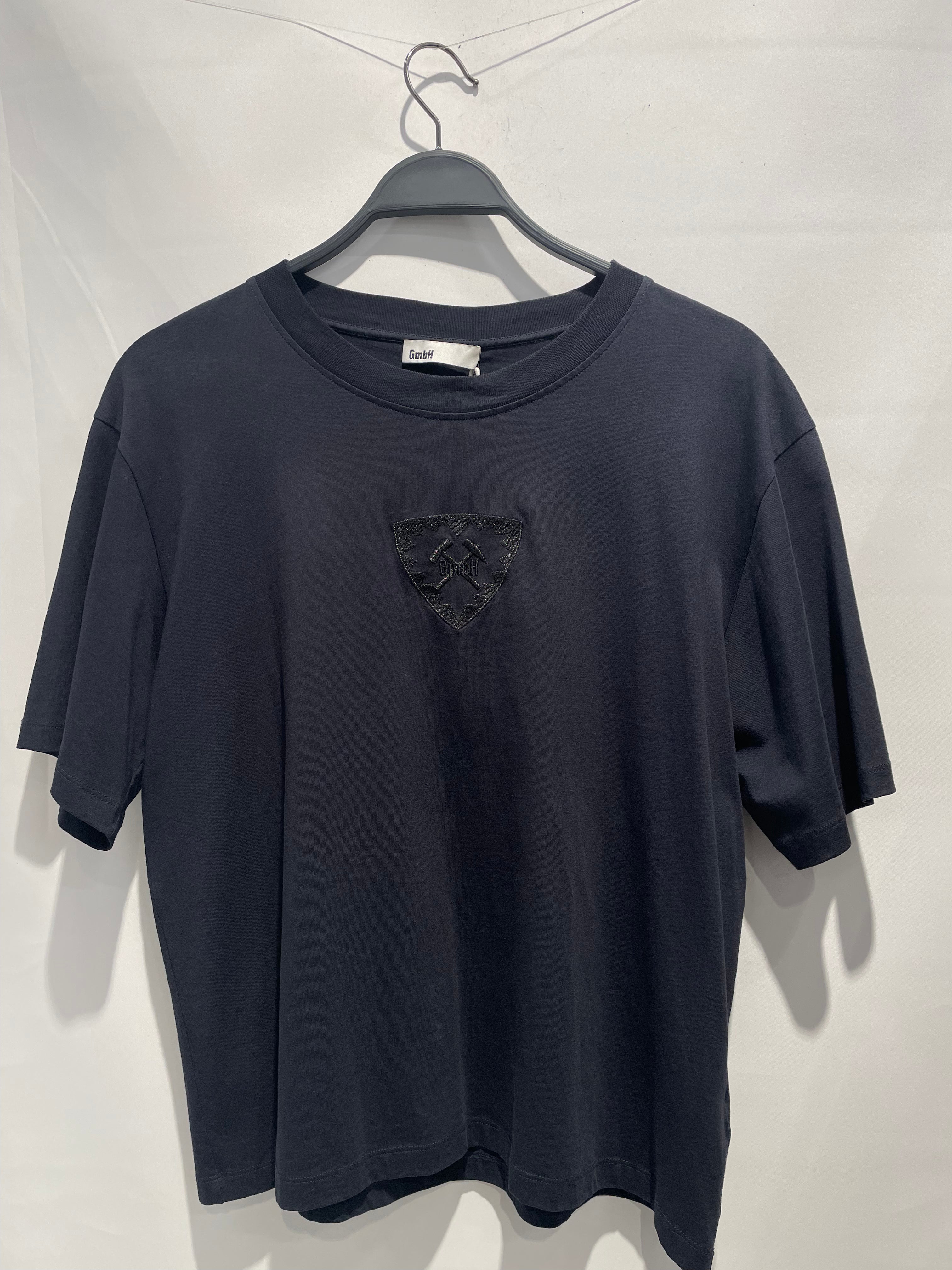 GMBH/T-Shirt/M/Cotton/BLK/Mining logo chest embrodery view 1