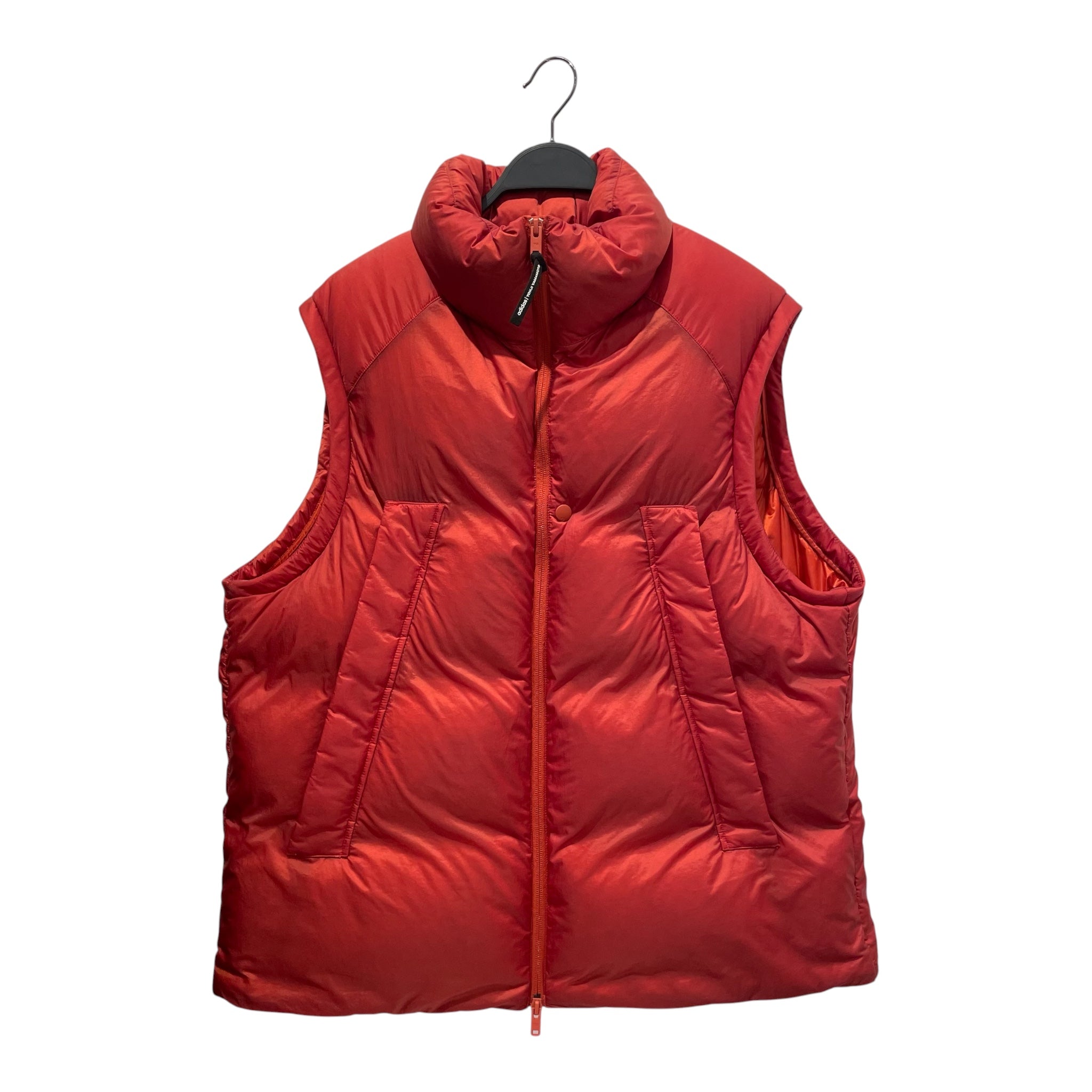 Y-3/adidas/YOHJI YAMAMOTO/Puffer Vest/M/Polyester/ORN/PUFF TRIBE view 1