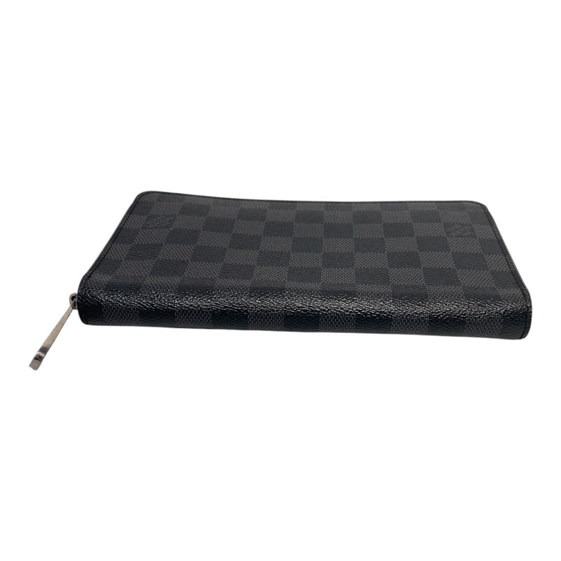 LOUIS VUITTON/Long Wallet/Gray/ZIPPY ORGANISER_DAMIER GRAPHITE/N63077