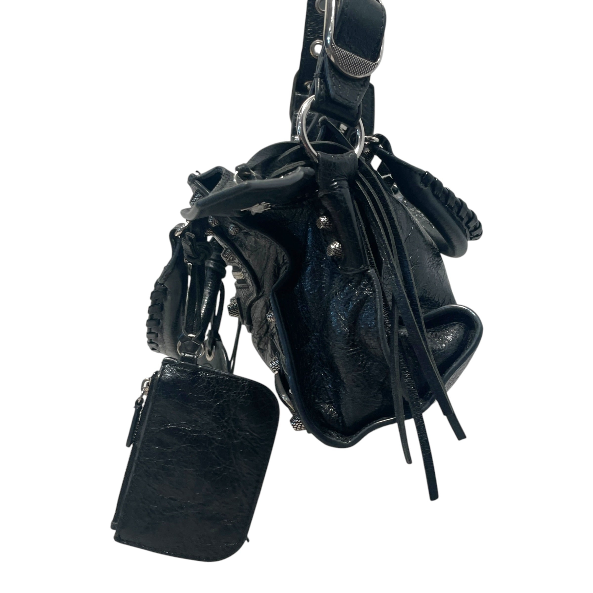 BALENCIAGA/Bag/Leather/BLK/City Bag view 5