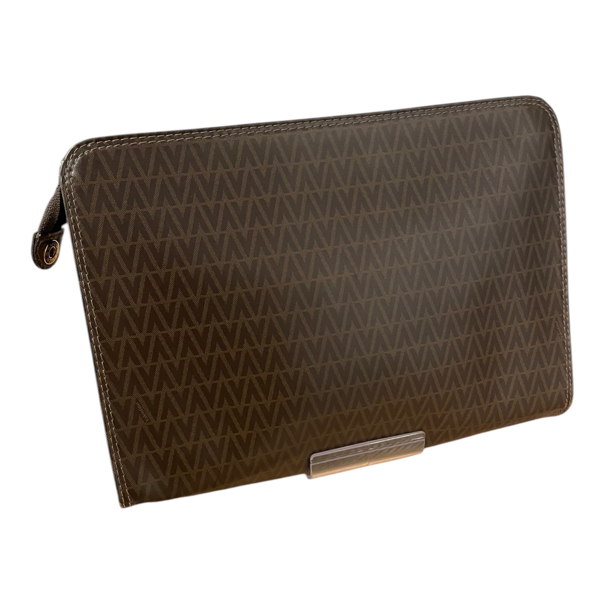 VALENTINO/Pouch/Monogram/Leather/BRW/ view 2