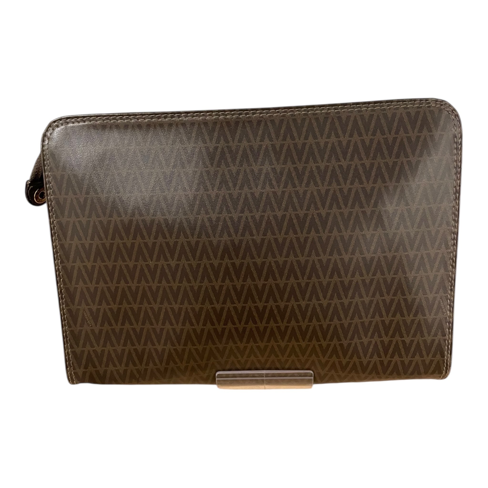 VALENTINO/Pouch/Monogram/Leather/BRW/ view 1